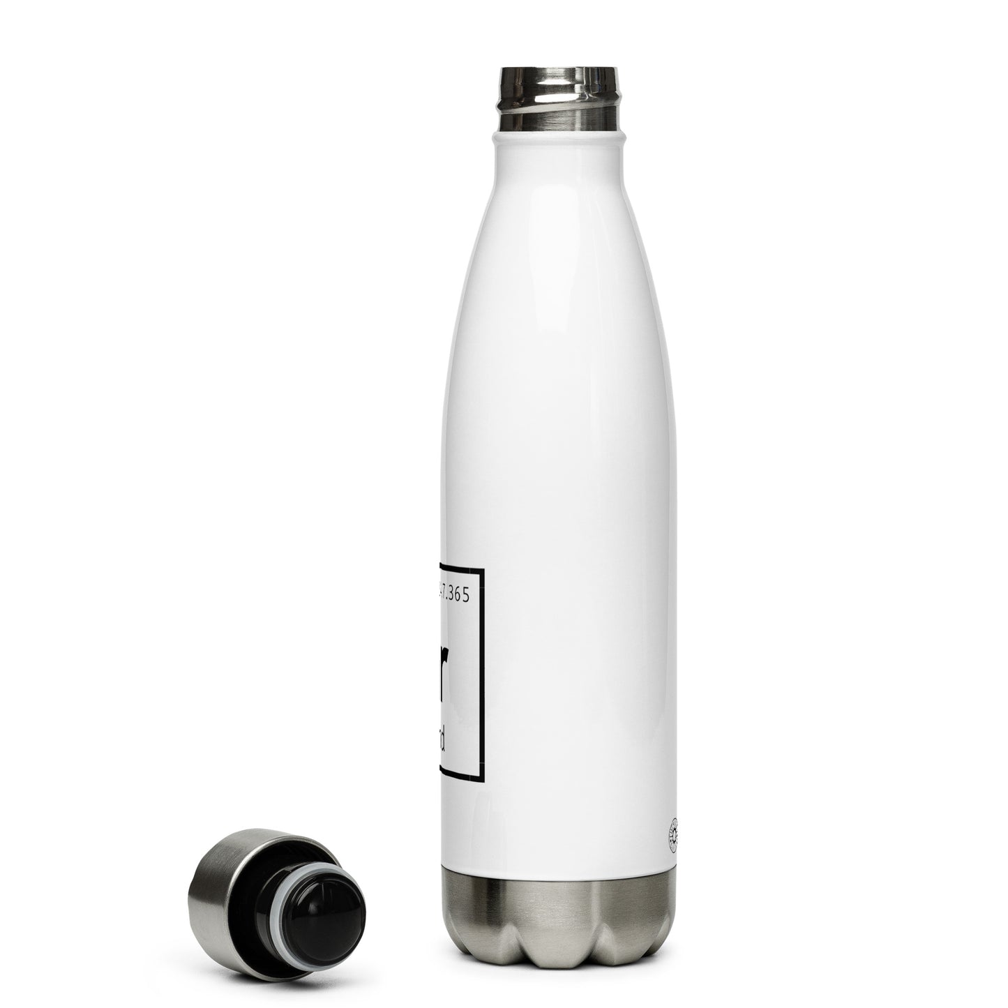 Grind Periodic Element Stainless Steel Water Bottle