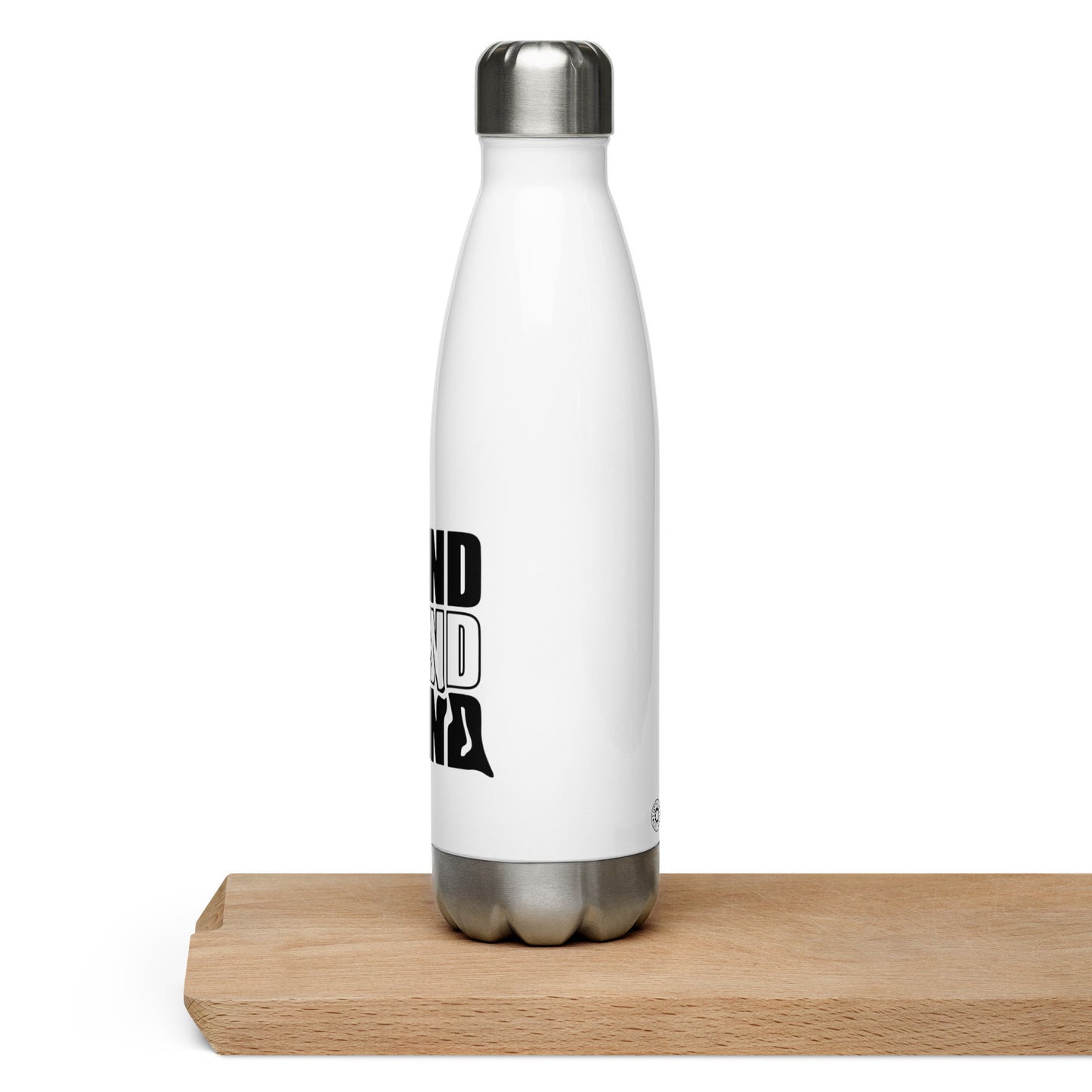 Grind Grind Grind Stainless Steel Water Bottle