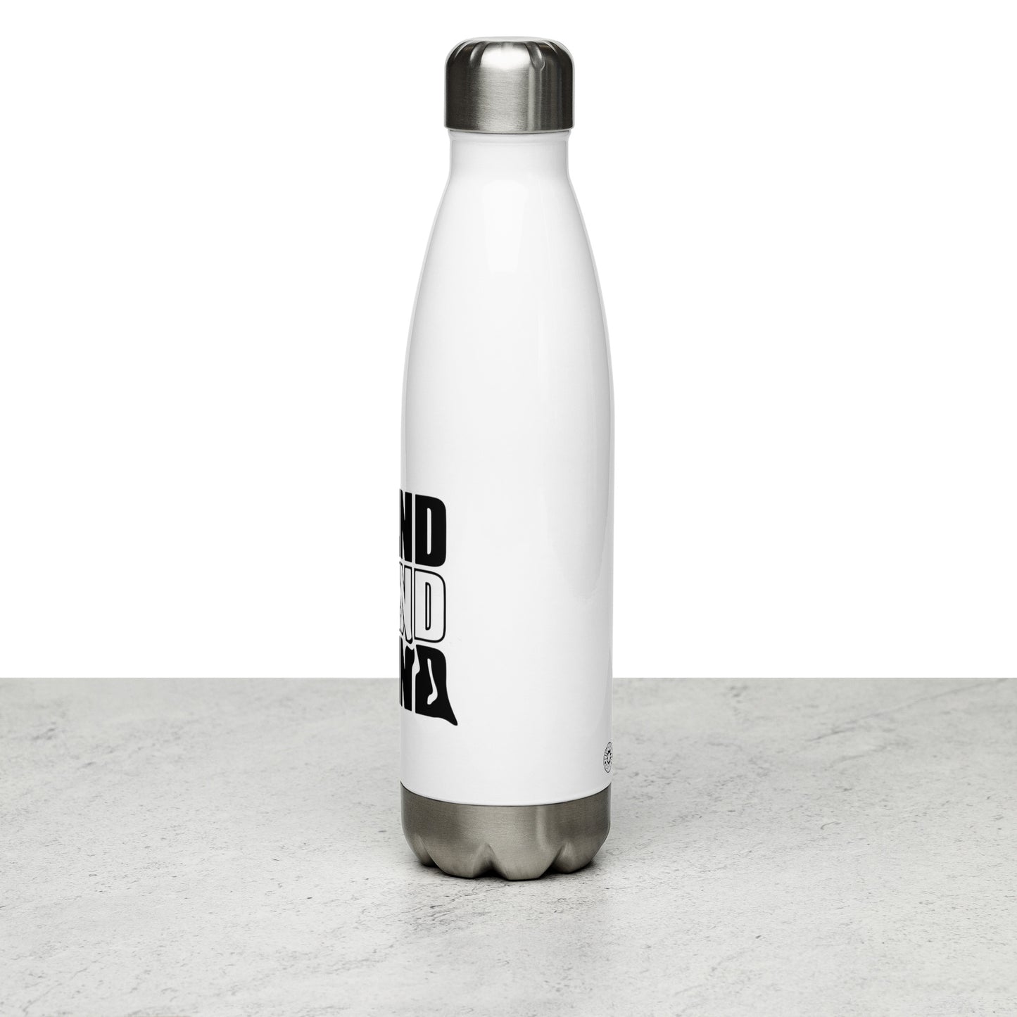 Grind Grind Grind Stainless Steel Water Bottle