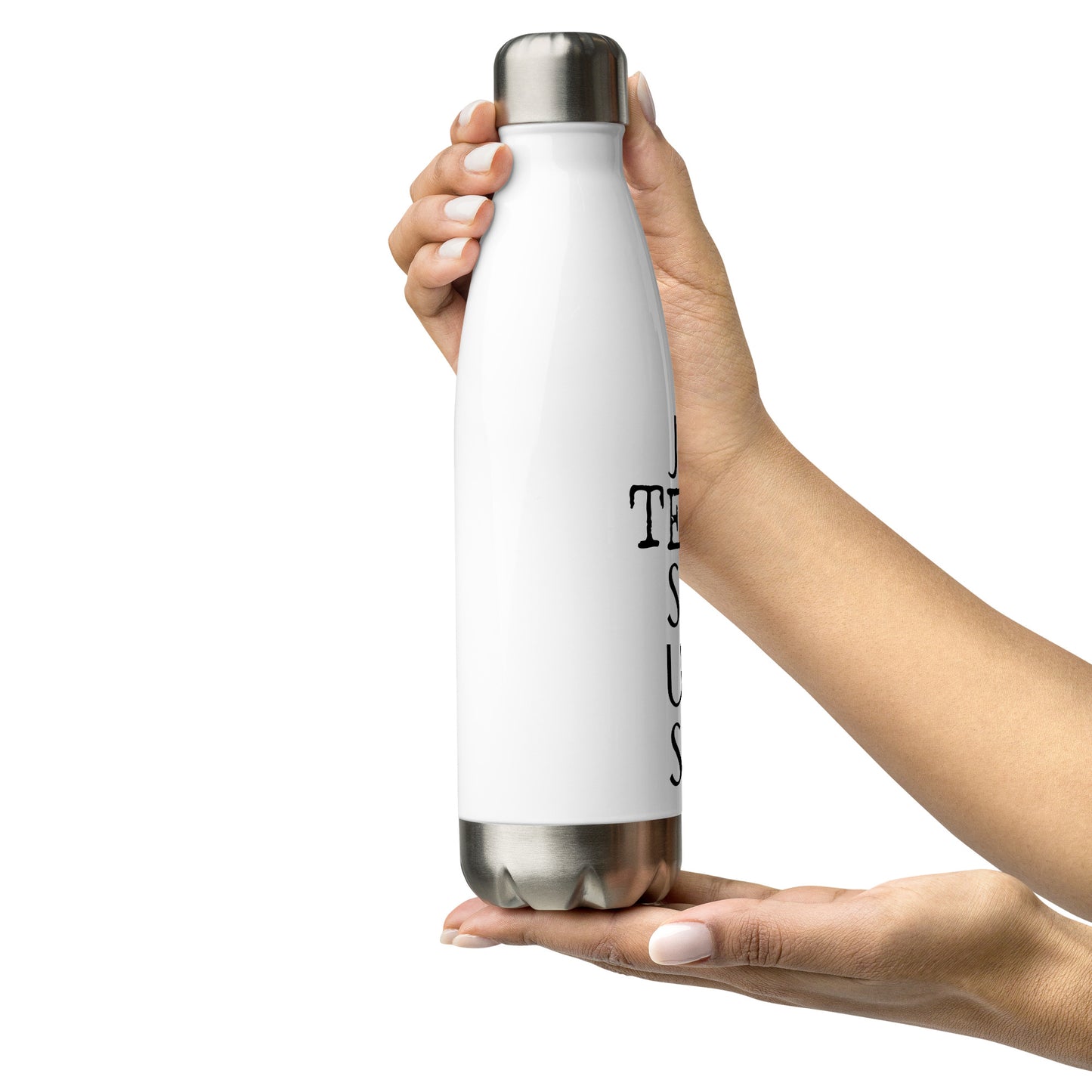 Team Jesus White Stainless Steel Water Bottle