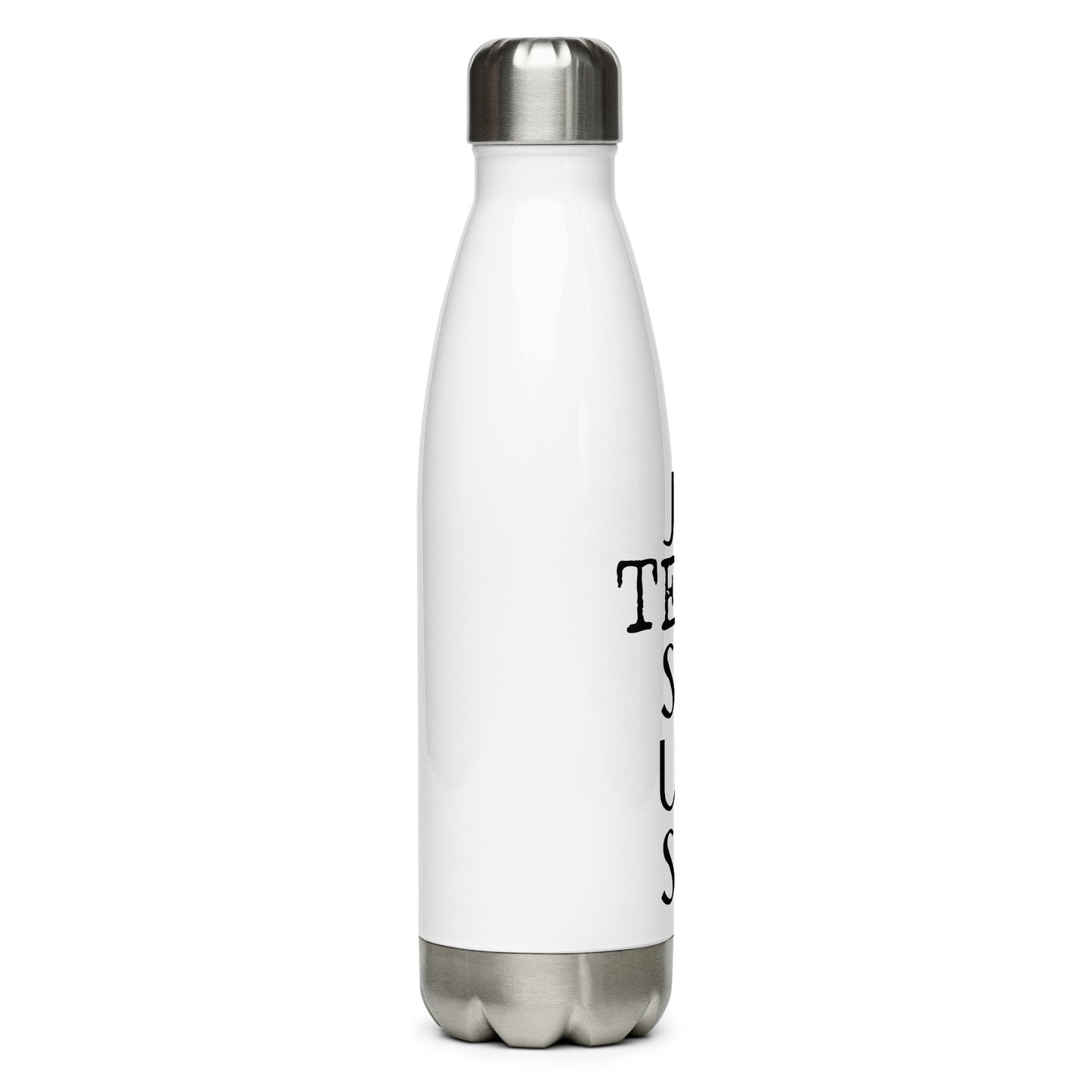 Team Jesus White Stainless Steel Water Bottle