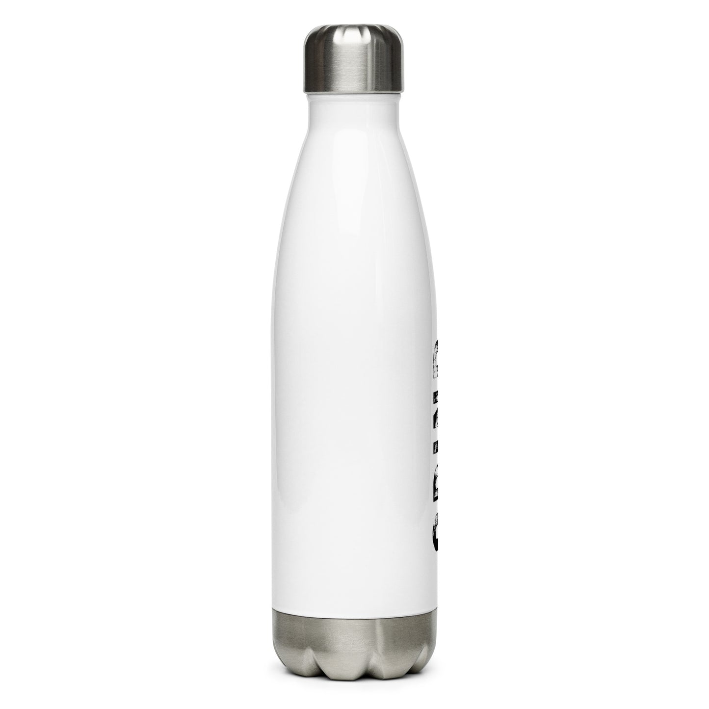 Stamped Grind Stainless Steel Water Bottle