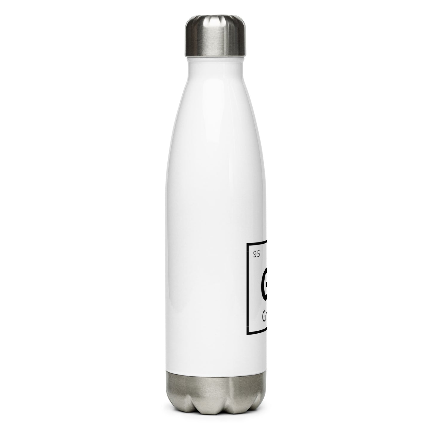 Grind Periodic Element Stainless Steel Water Bottle