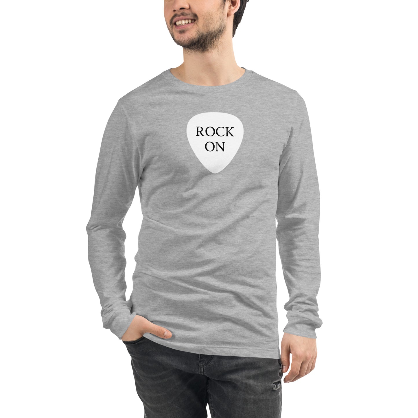 Rock On Pick Long Sleeve Tee