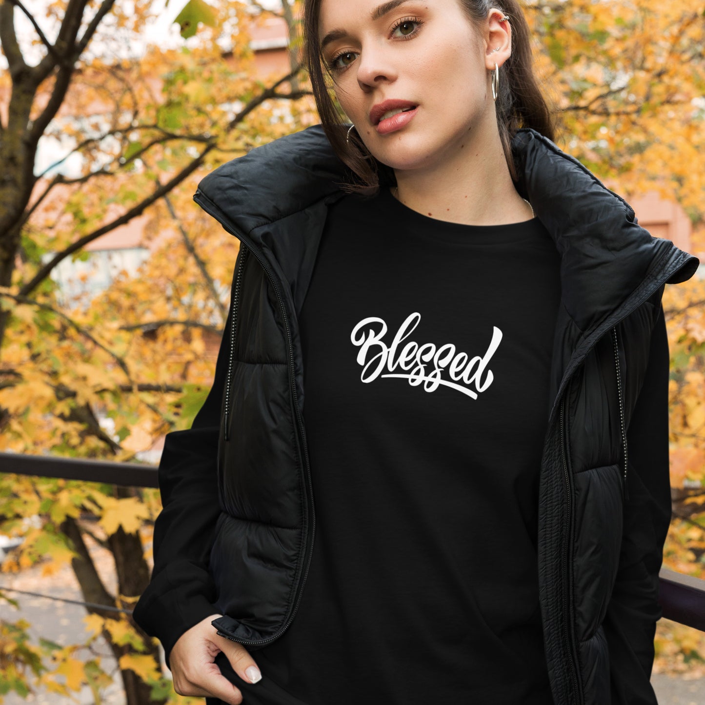 Blessed (white) Long Sleeve Tee