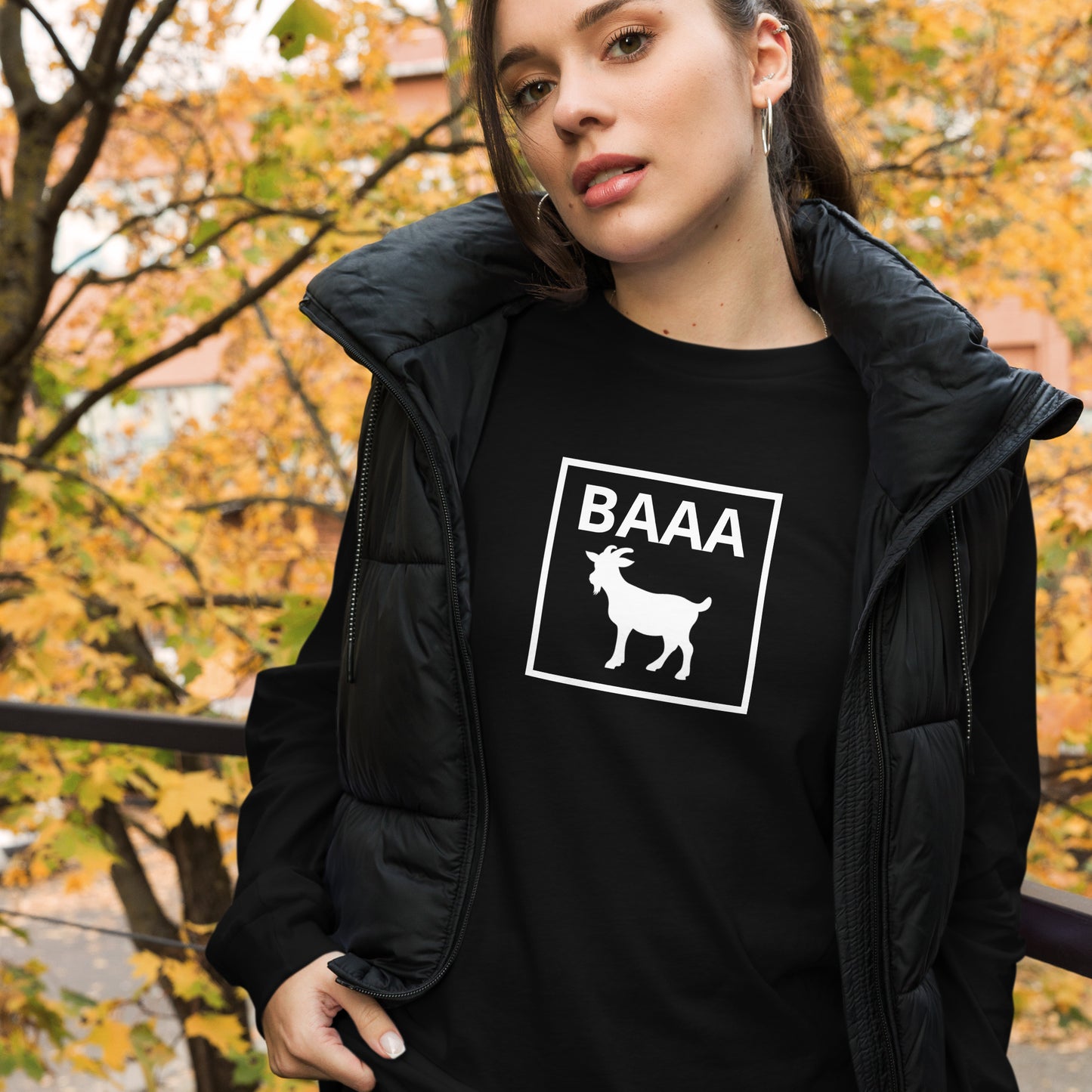 The Farm Club Baaa  Long Sleeve Tee