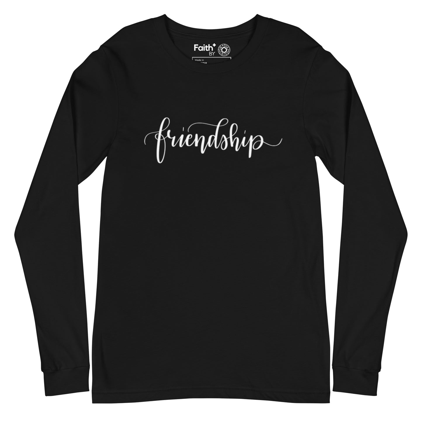 Friendship (white) Long Sleeve Tee