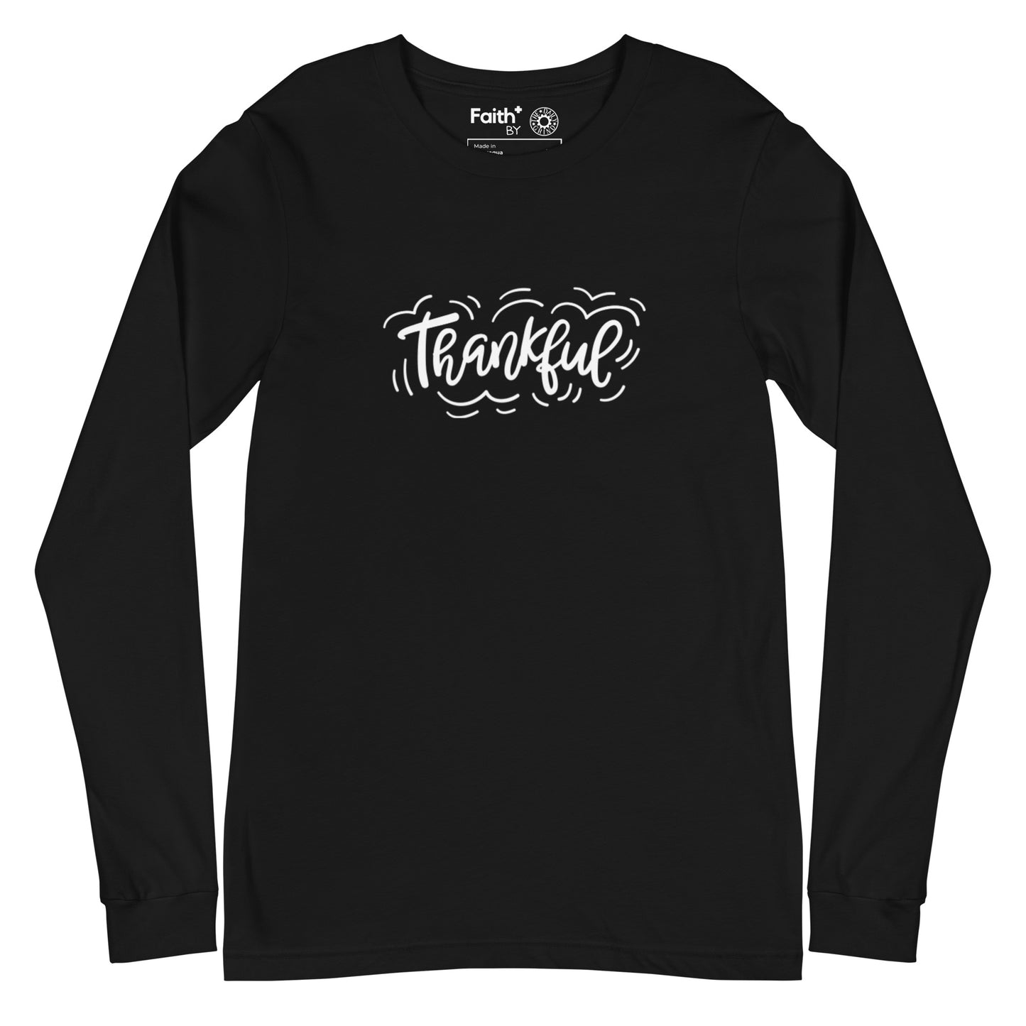 Thankful (white) Long Sleeve Tee