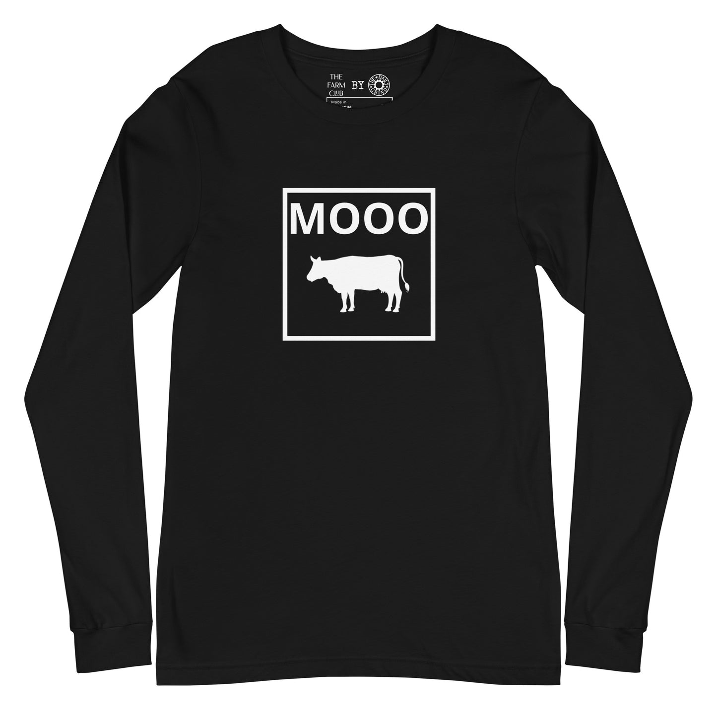 The Farm Club Mooo Long Sleeve Tee