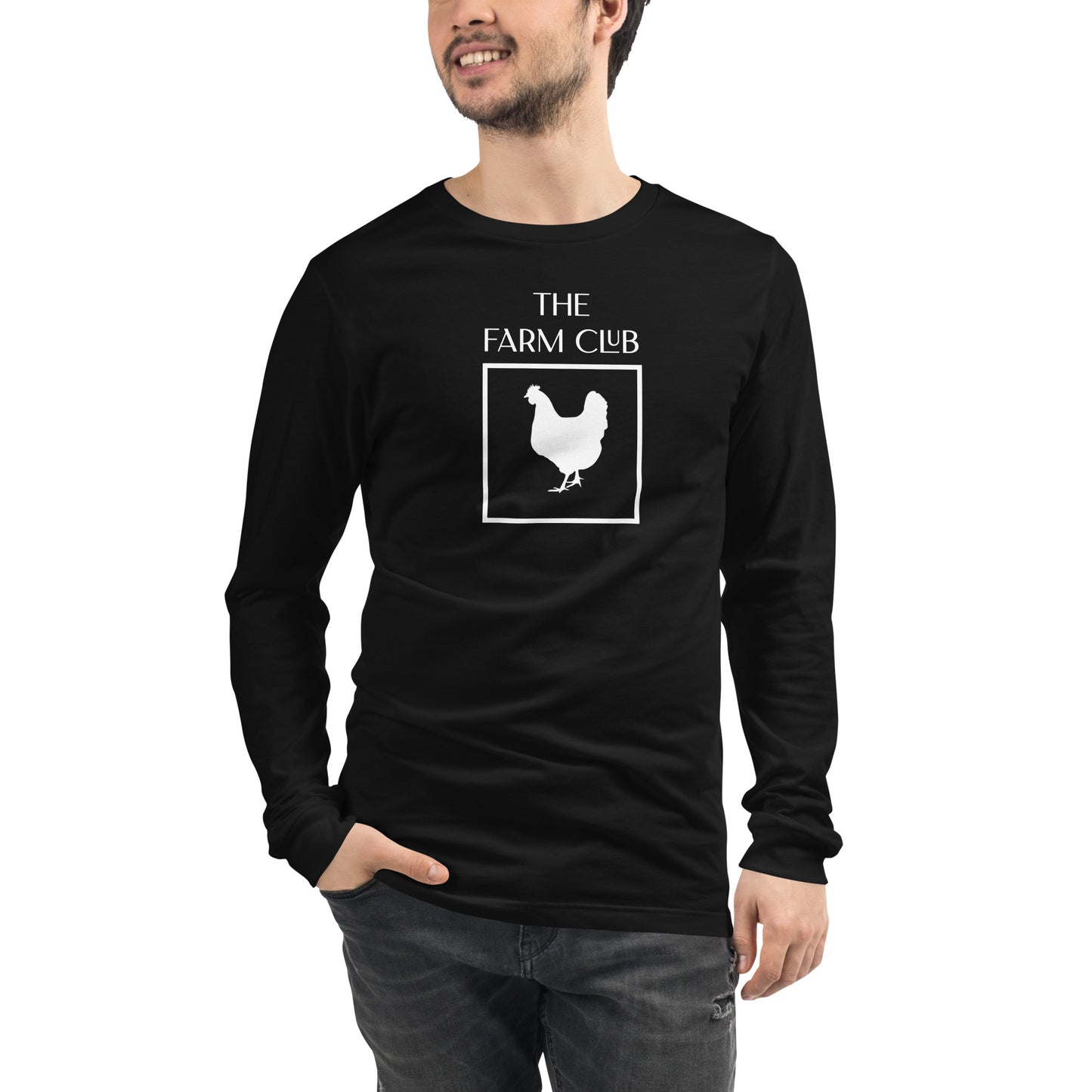 The Farm Club Chicken Long Sleeve Tee