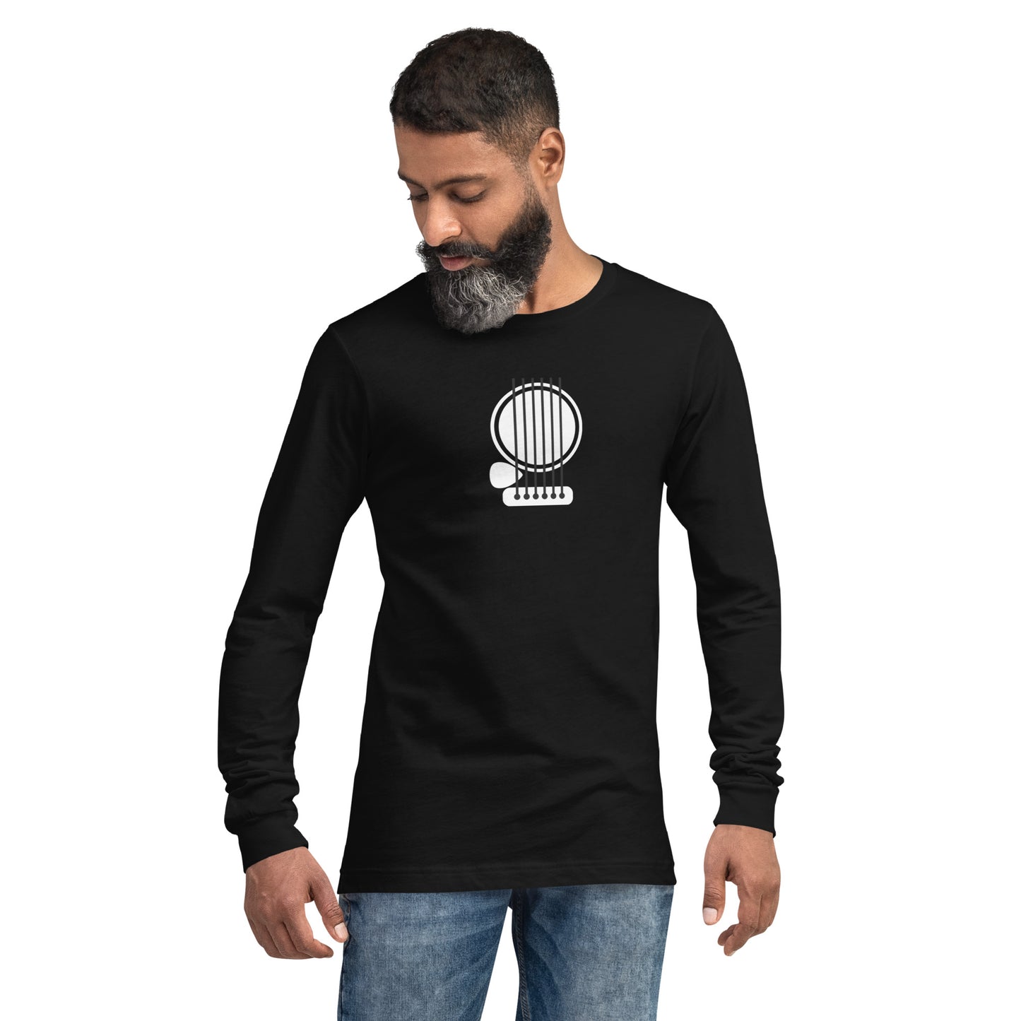 Guitar Strings Body Long Sleeve Tee