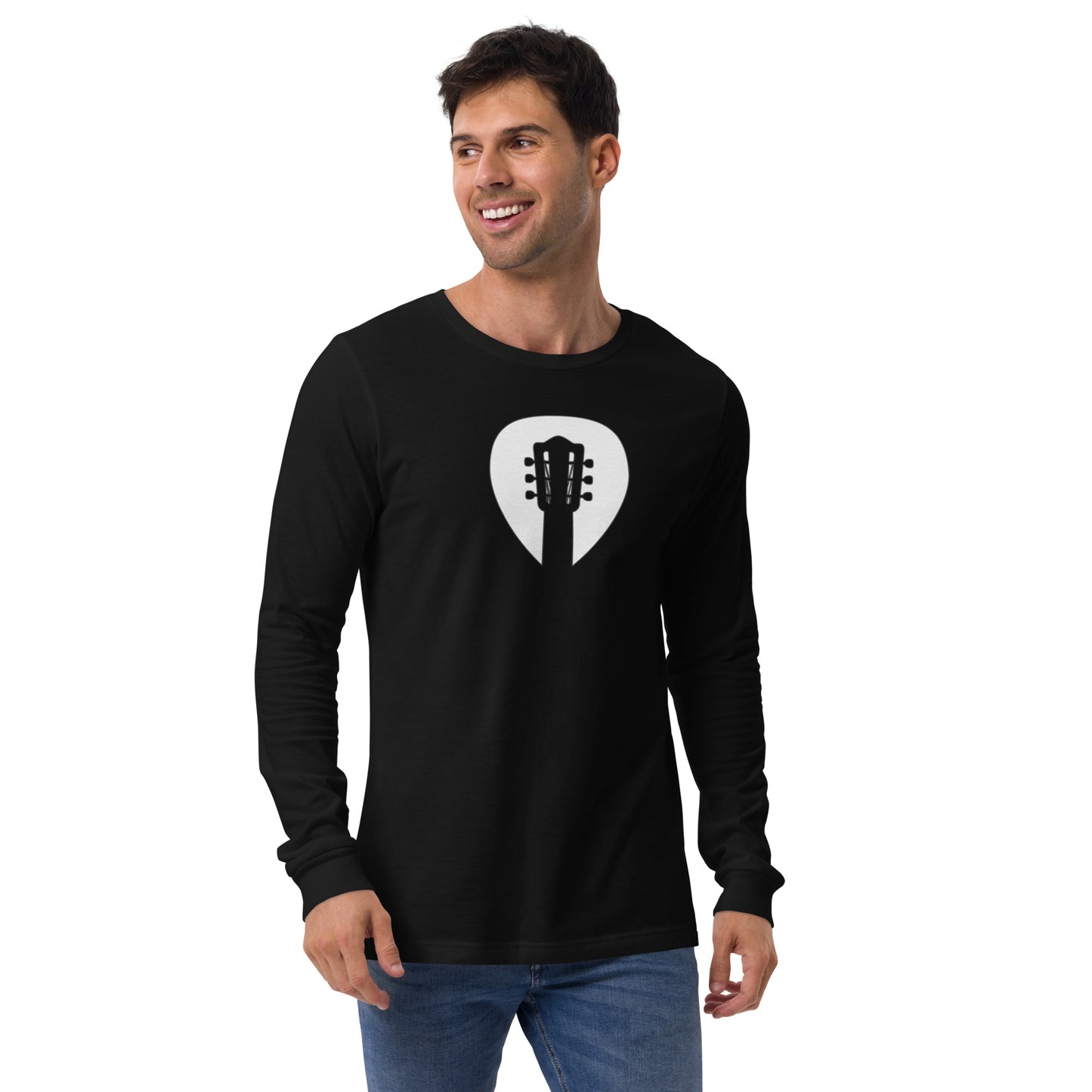 Guitar Pick Long Sleeve Tee