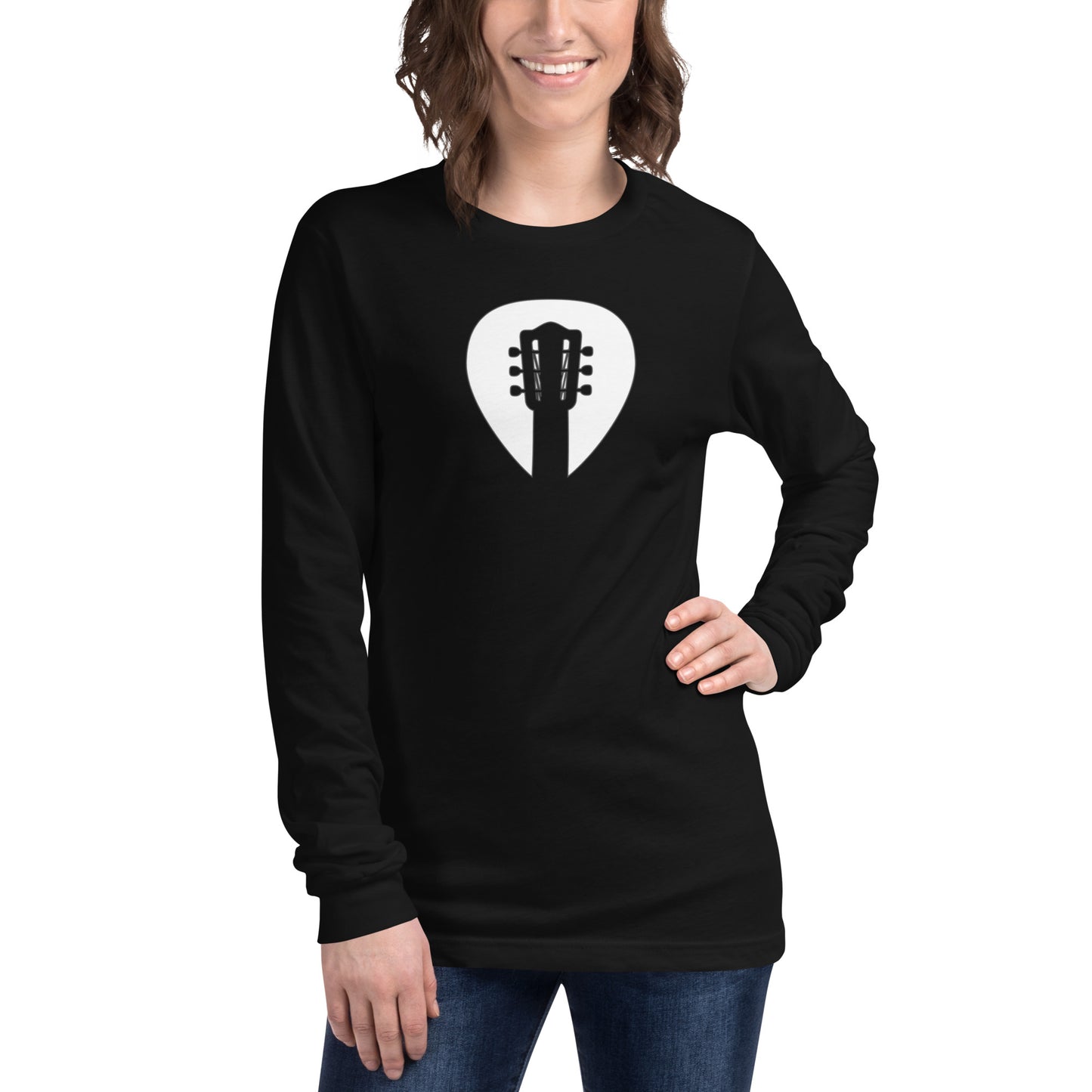 Guitar Pick Long Sleeve Tee