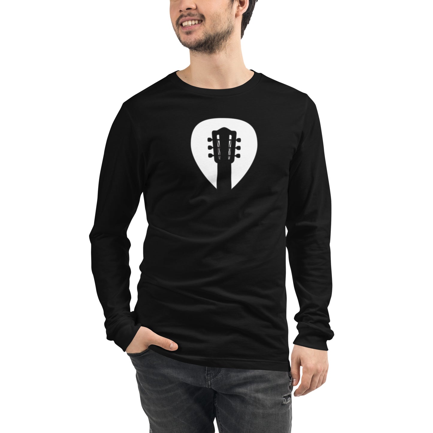 Guitar Pick Long Sleeve Tee