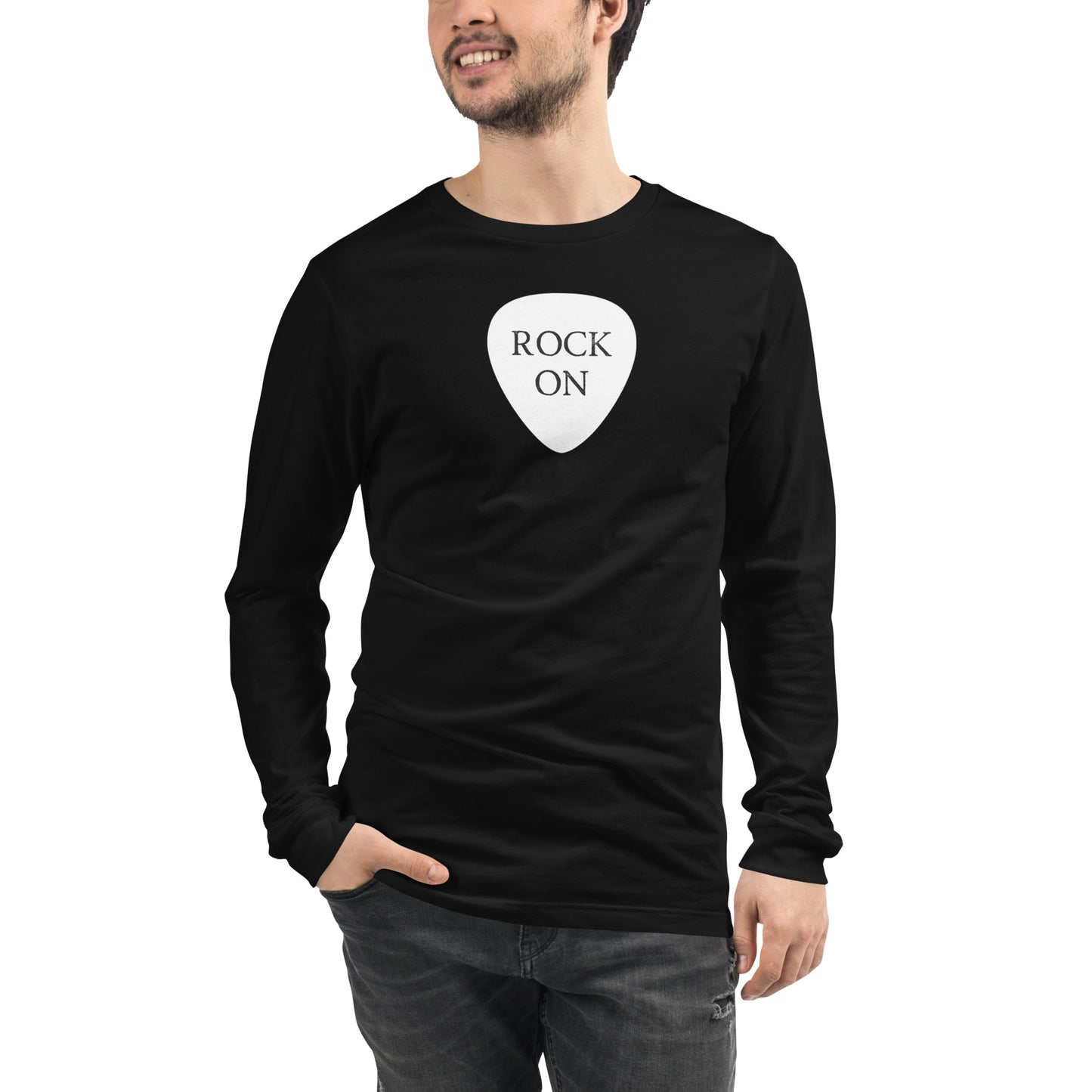 Rock On Pick Long Sleeve Tee