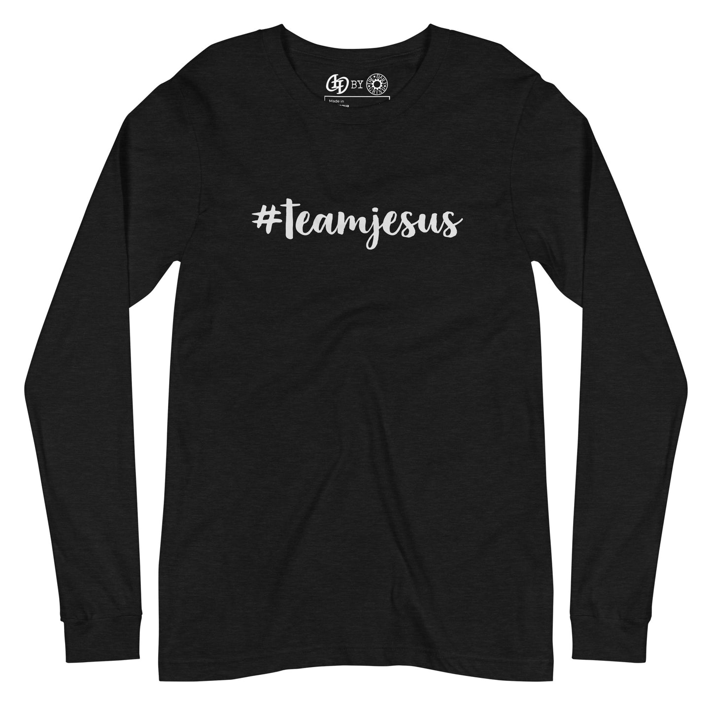 #TeamJesus Cursive Long Sleeve Tee