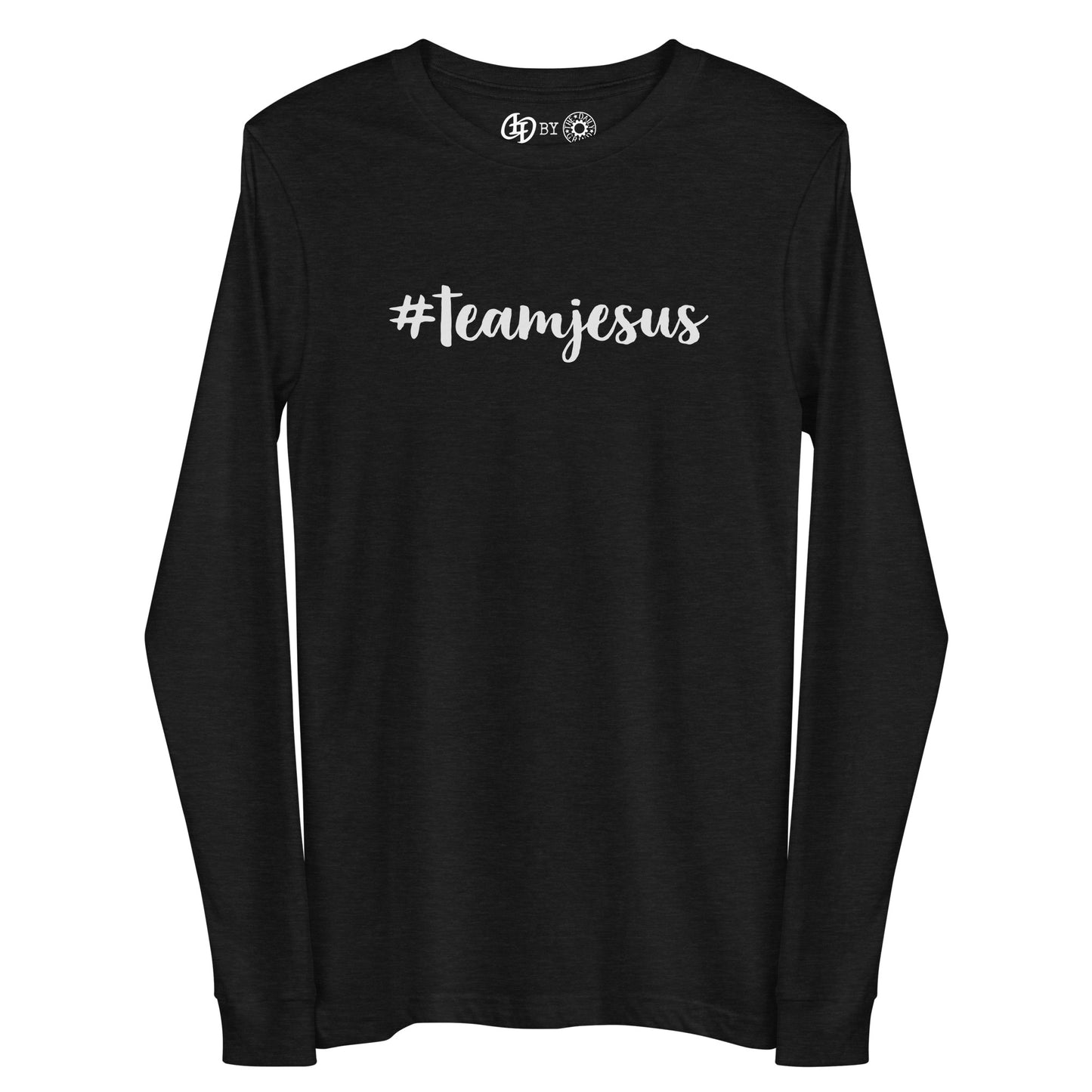 #TeamJesus Cursive Long Sleeve Tee