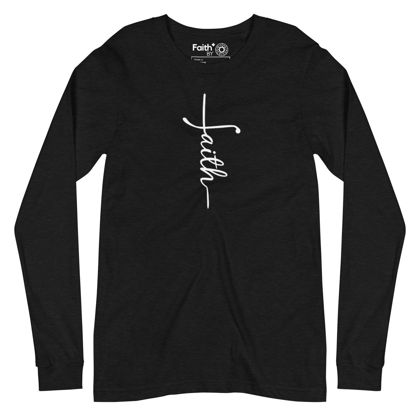 Faith (white) Long Sleeve Tee