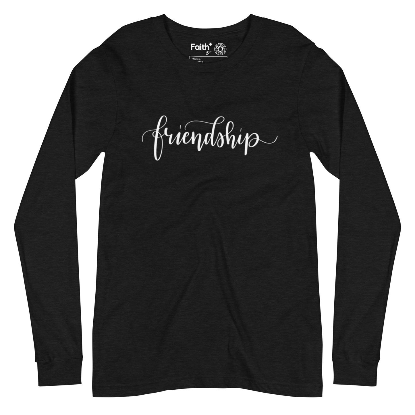 Friendship (white) Long Sleeve Tee