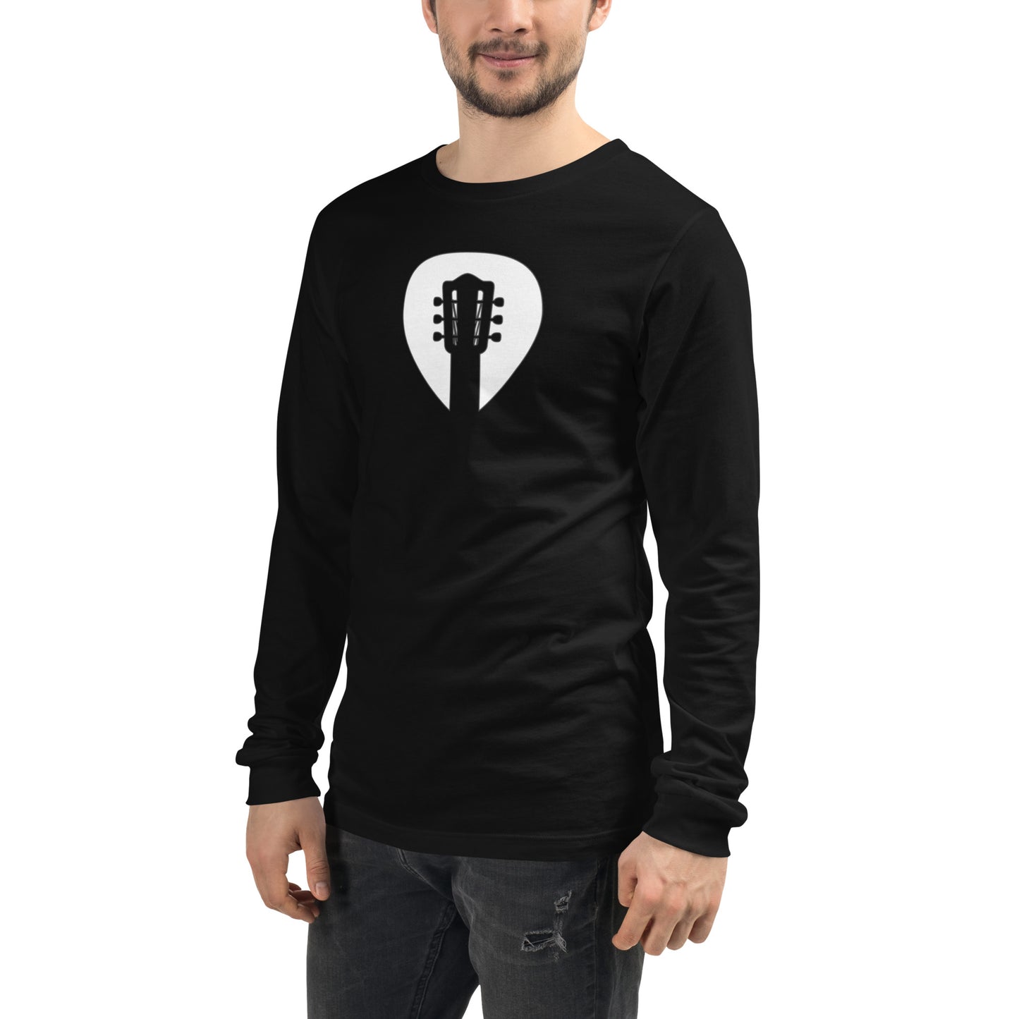 Guitar Pick Long Sleeve Tee