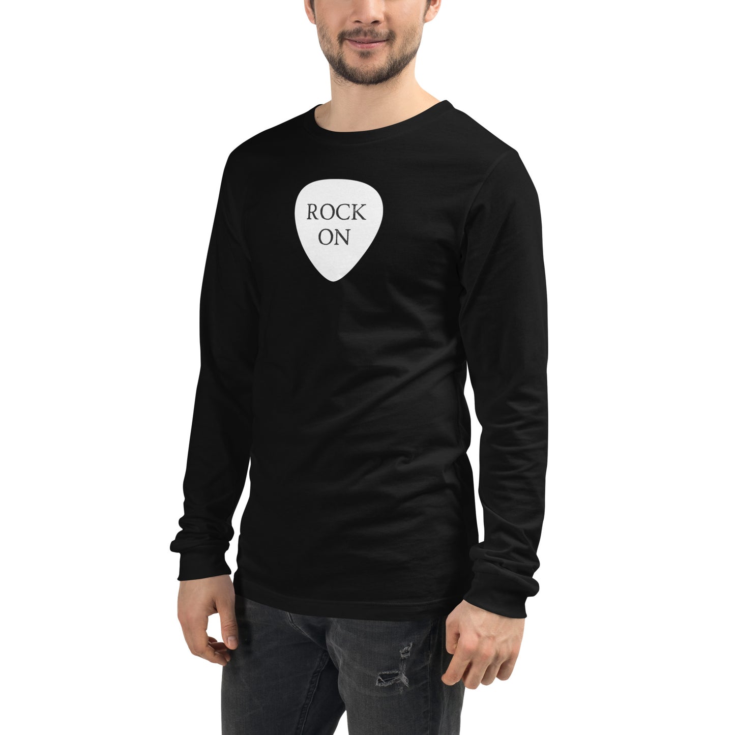 Rock On Pick Long Sleeve Tee