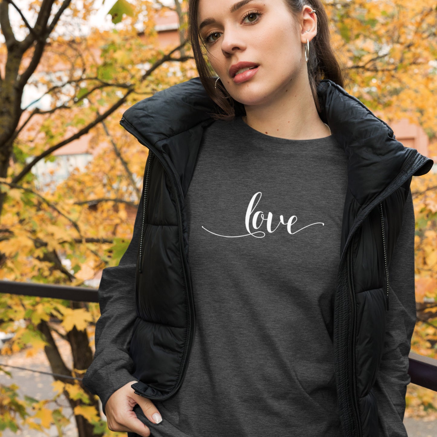 Love (white) Long Sleeve Tee