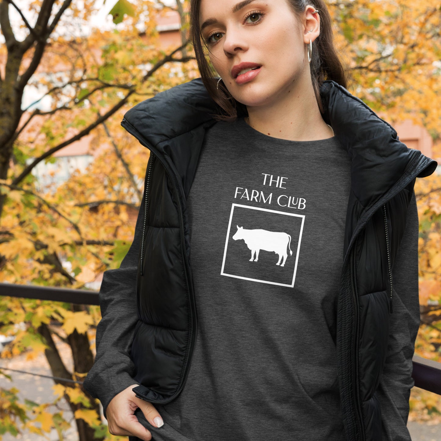 The Farm Club Cow  Long Sleeve Tee