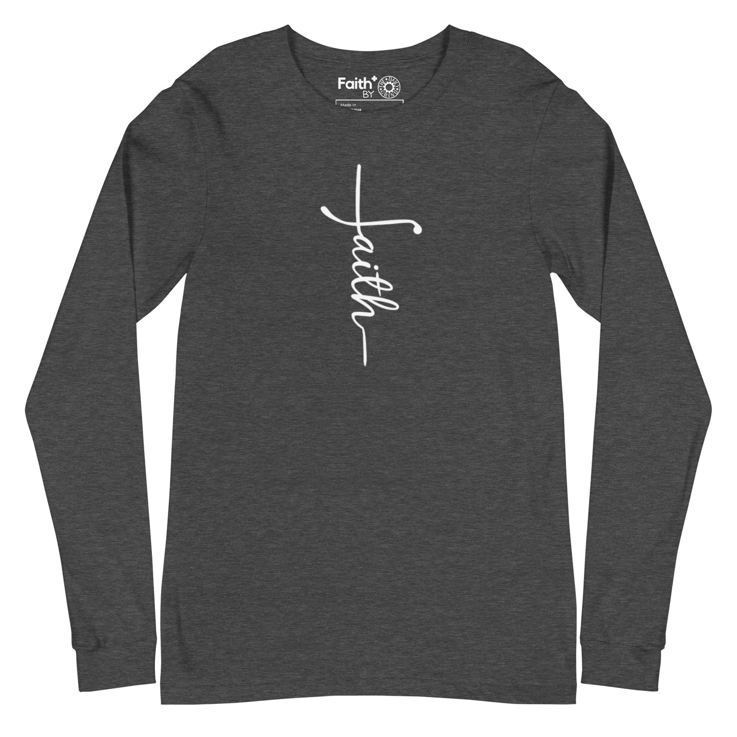 Faith (white) Long Sleeve Tee