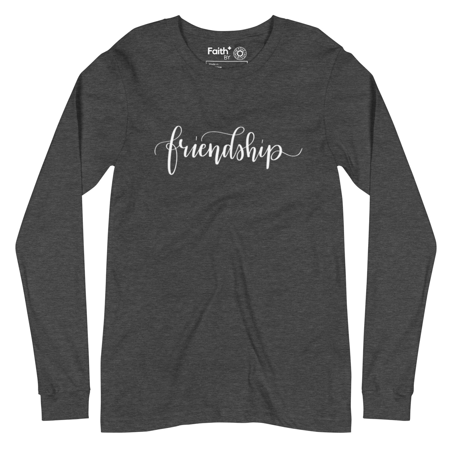 Friendship (white) Long Sleeve Tee