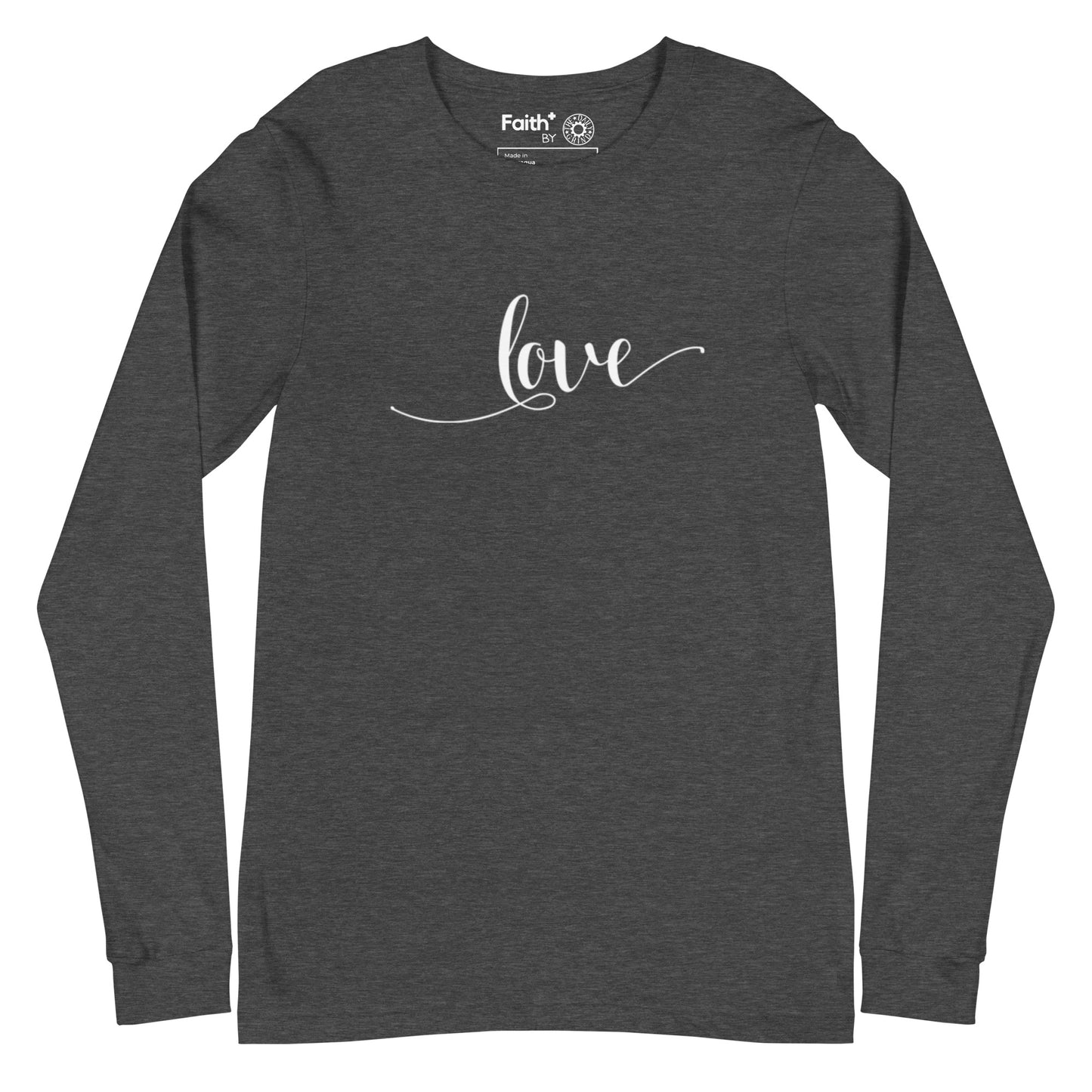 Love (white) Long Sleeve Tee