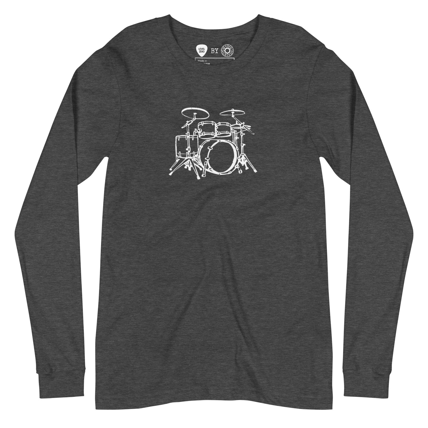 Drum Set Long Sleeve Tee