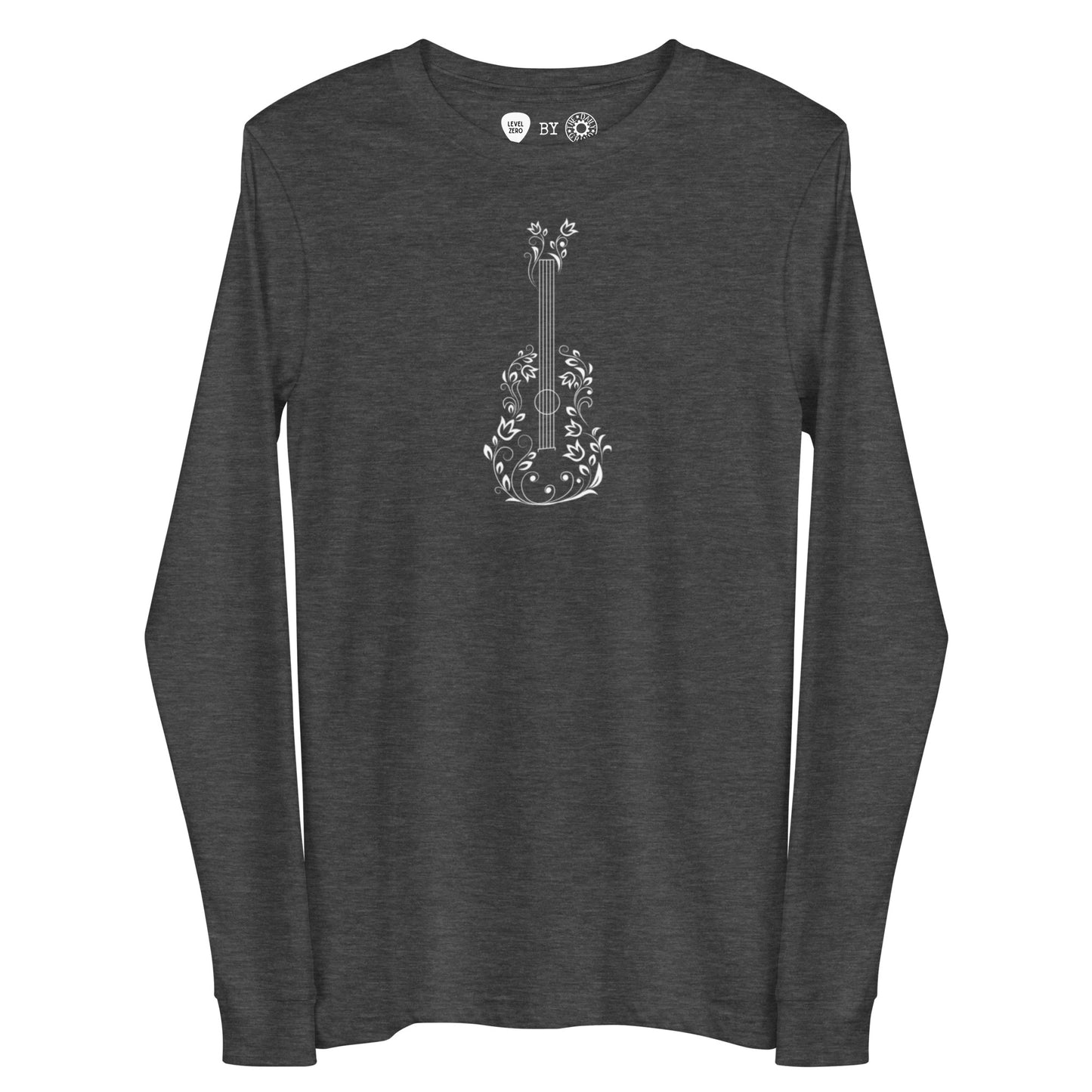 Floral Guitar Long Sleeve Tee