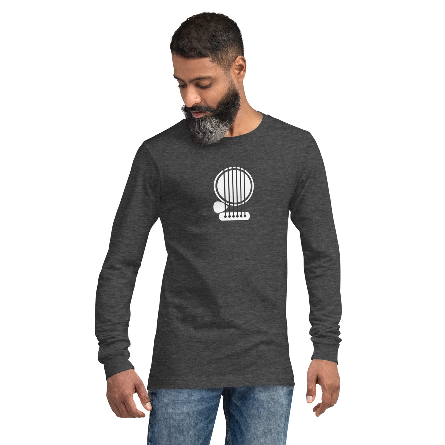 Guitar Strings Body Long Sleeve Tee