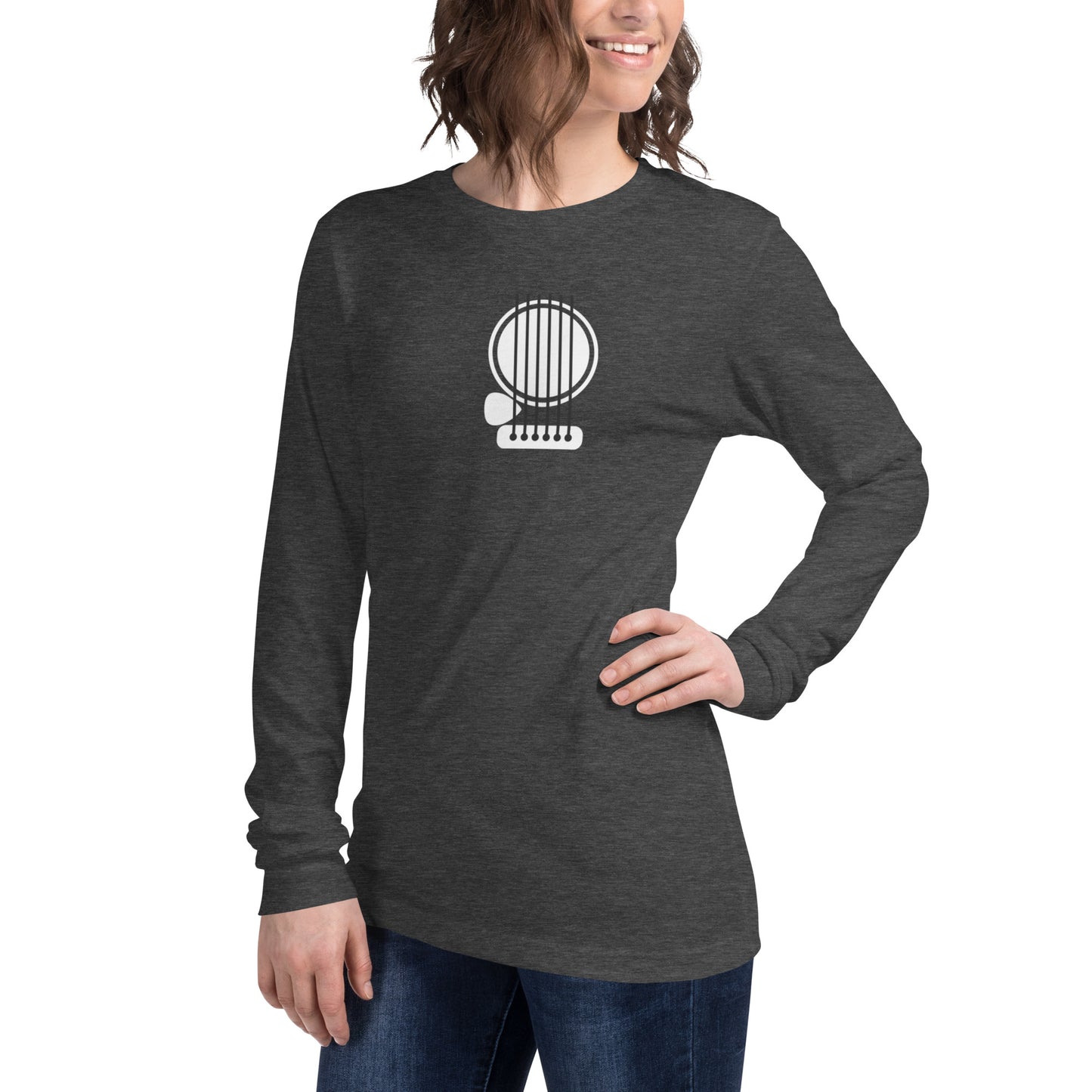 Guitar Strings Body Long Sleeve Tee