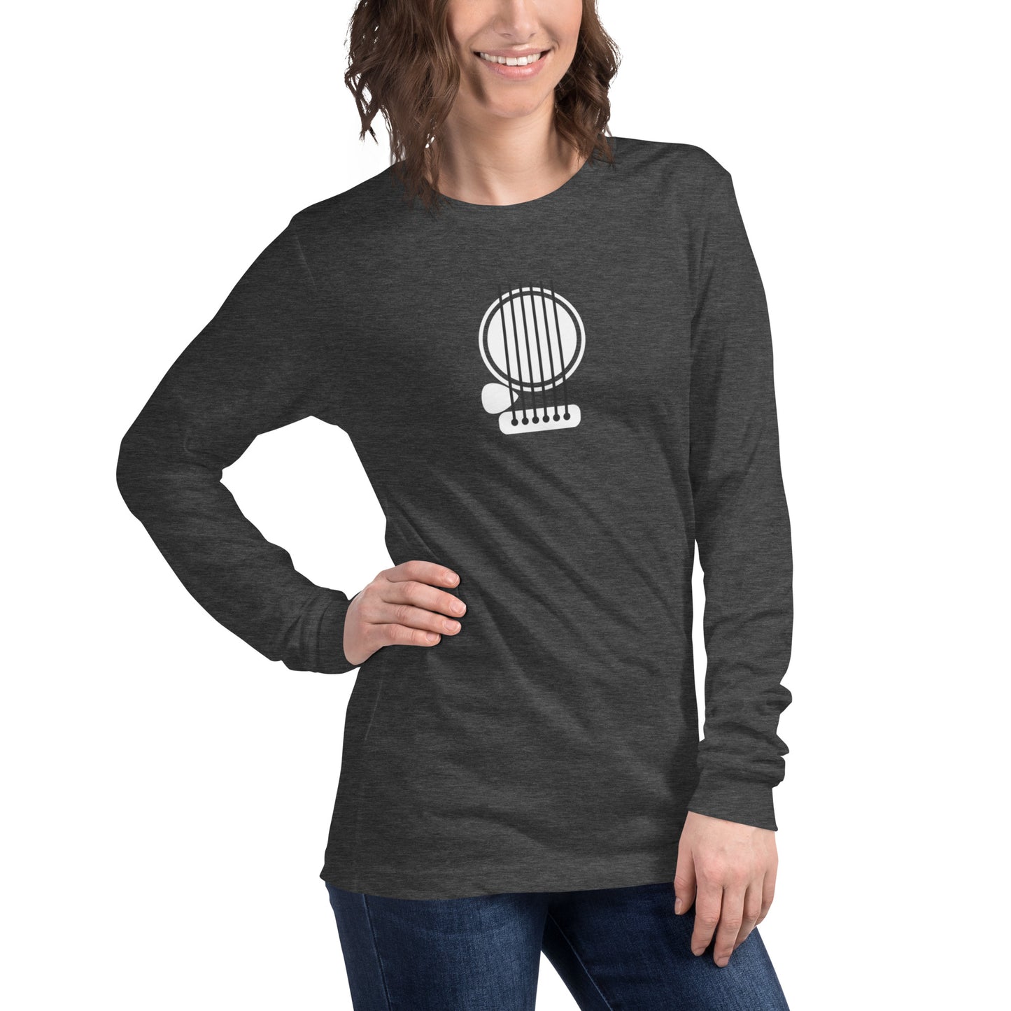 Guitar Strings Body Long Sleeve Tee