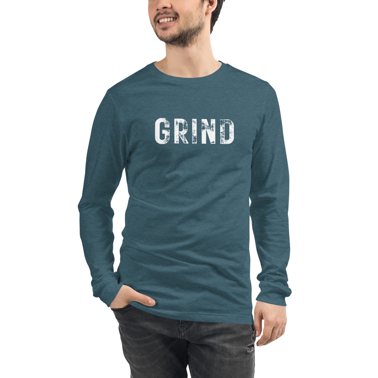 Stamped a grind Long Sleeve Tee