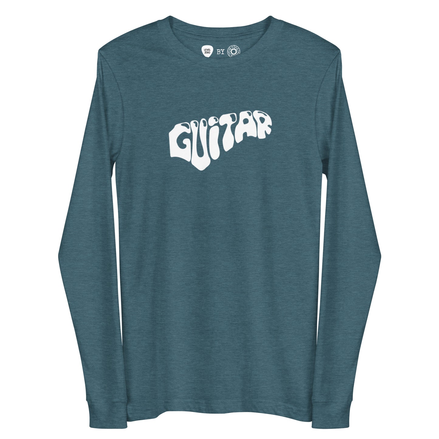 Word Guitar  Long Sleeve Tee