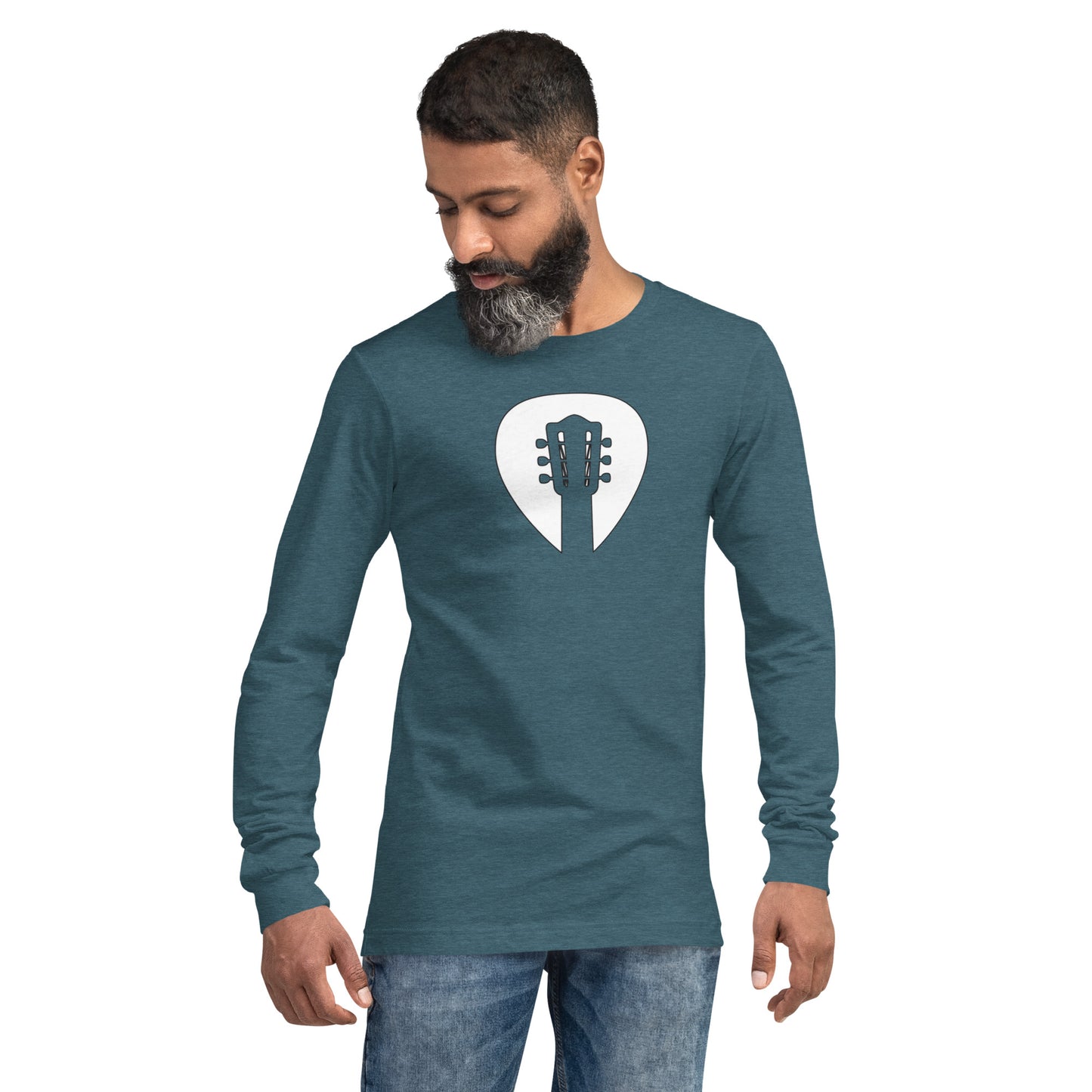 Guitar Pick Long Sleeve Tee