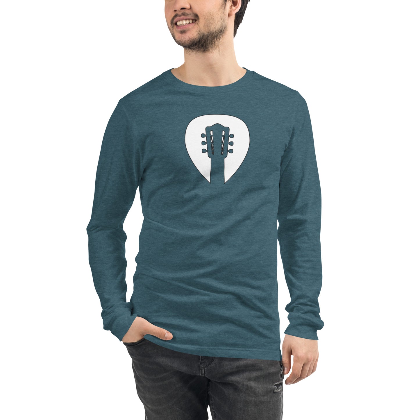 Guitar Pick Long Sleeve Tee