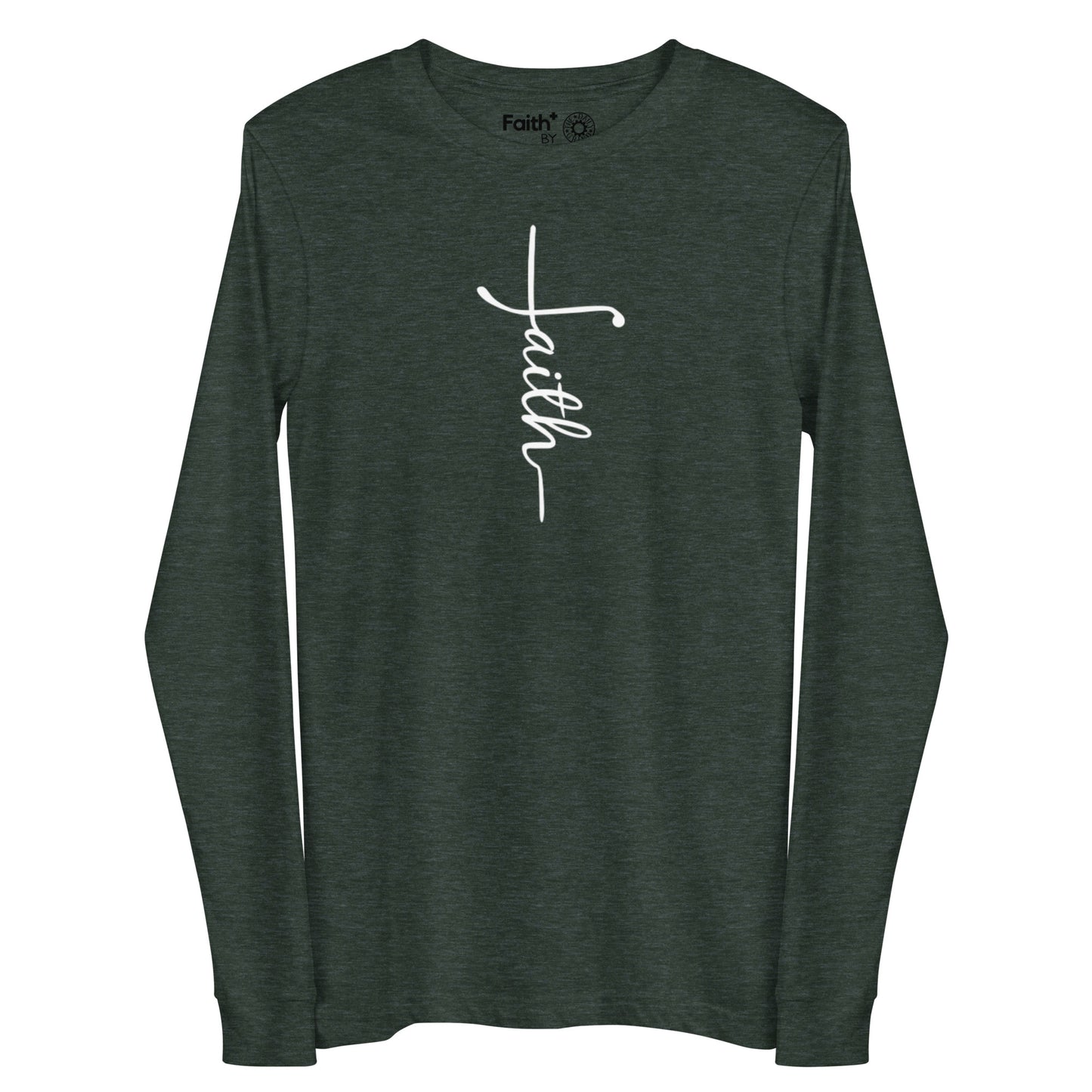 Faith (white) Long Sleeve Tee