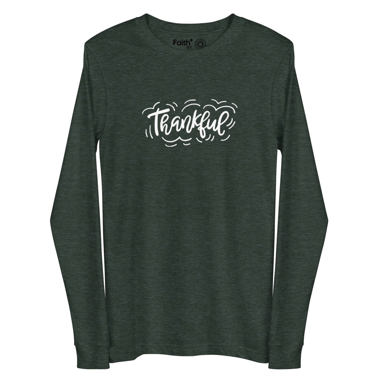 Thankful (white) Long Sleeve Tee