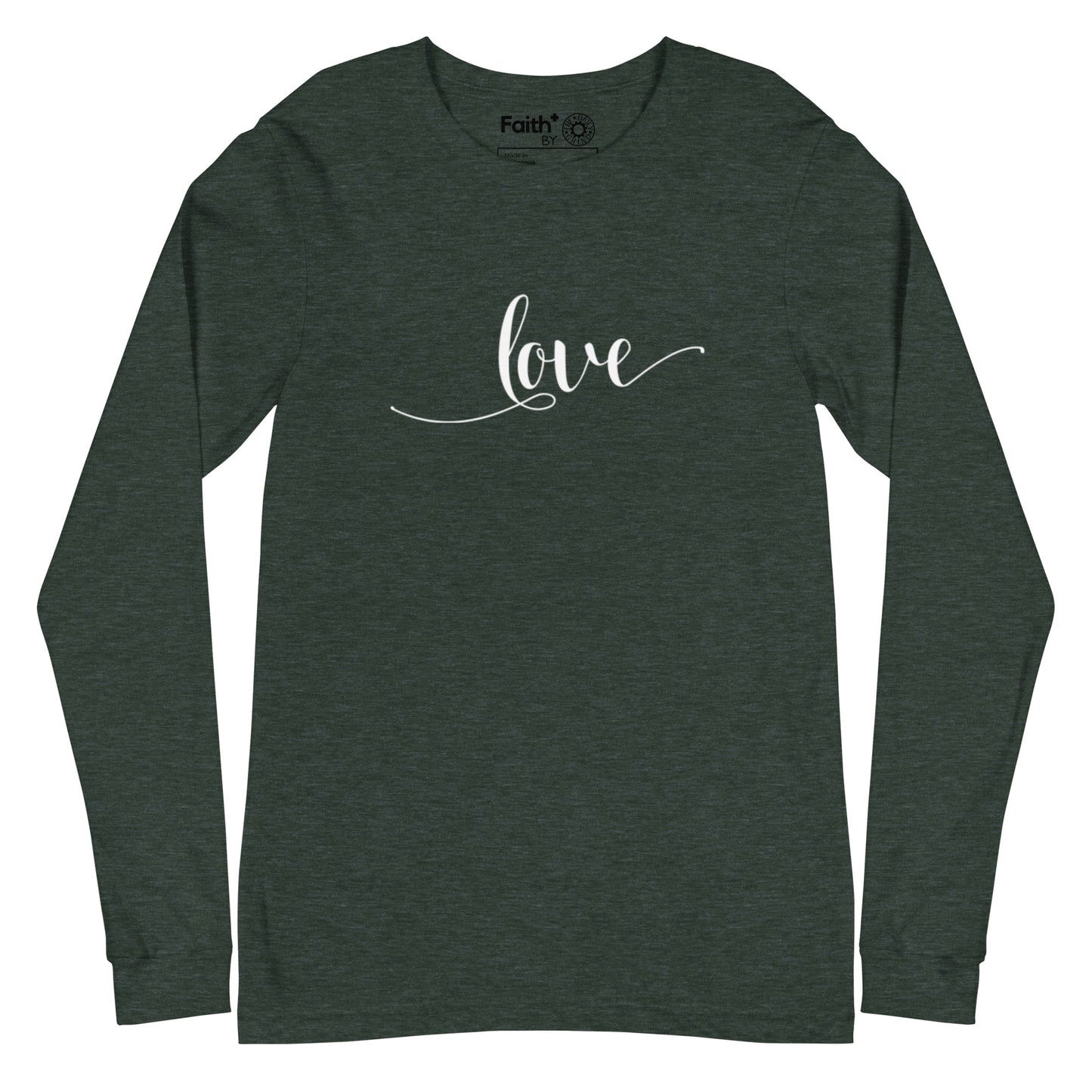 Love (white) Long Sleeve Tee