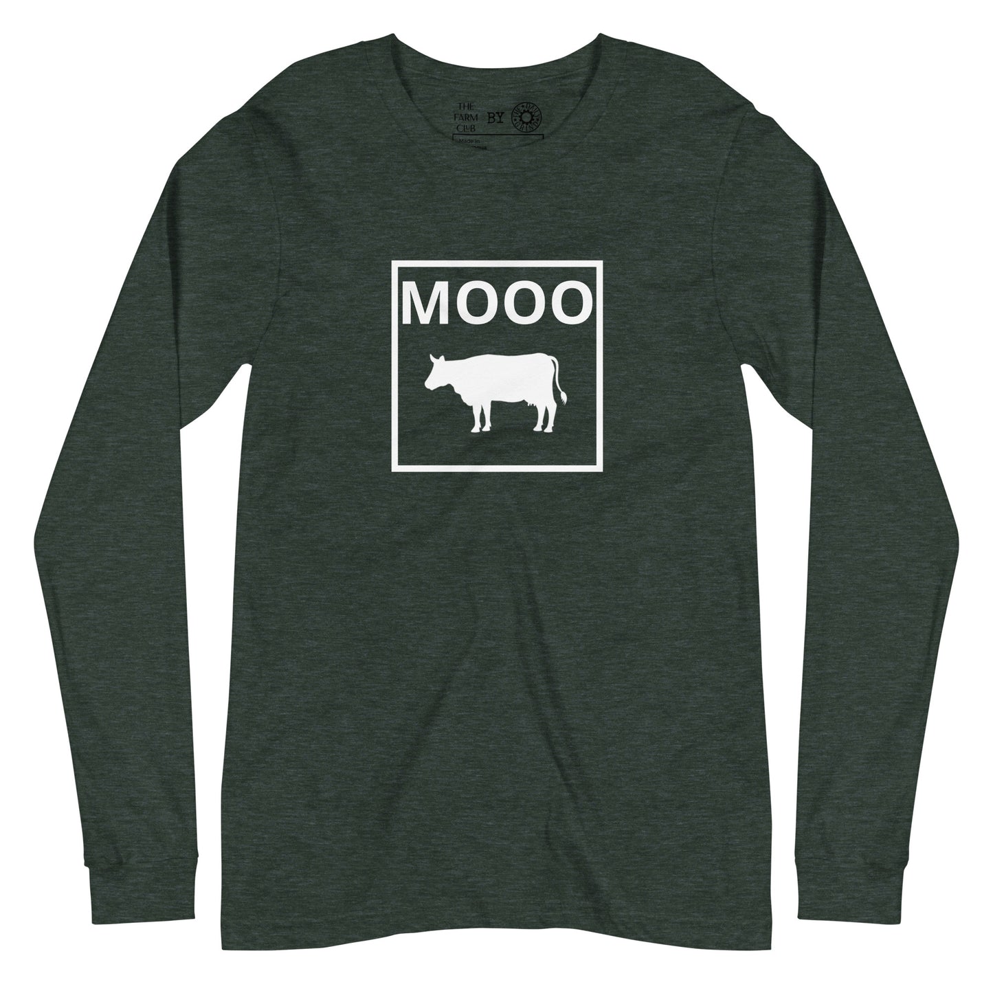 The Farm Club Mooo Long Sleeve Tee