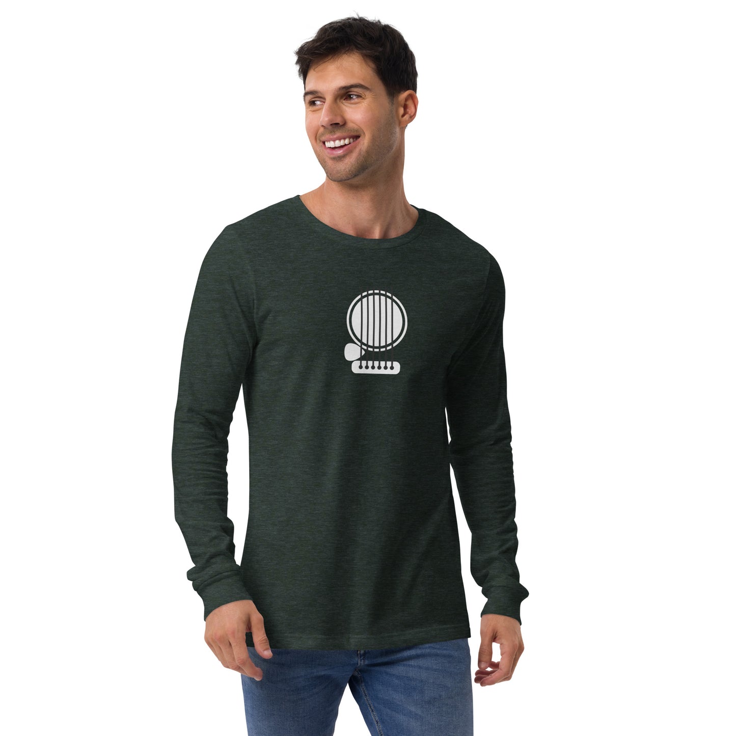 Guitar Strings Body Long Sleeve Tee