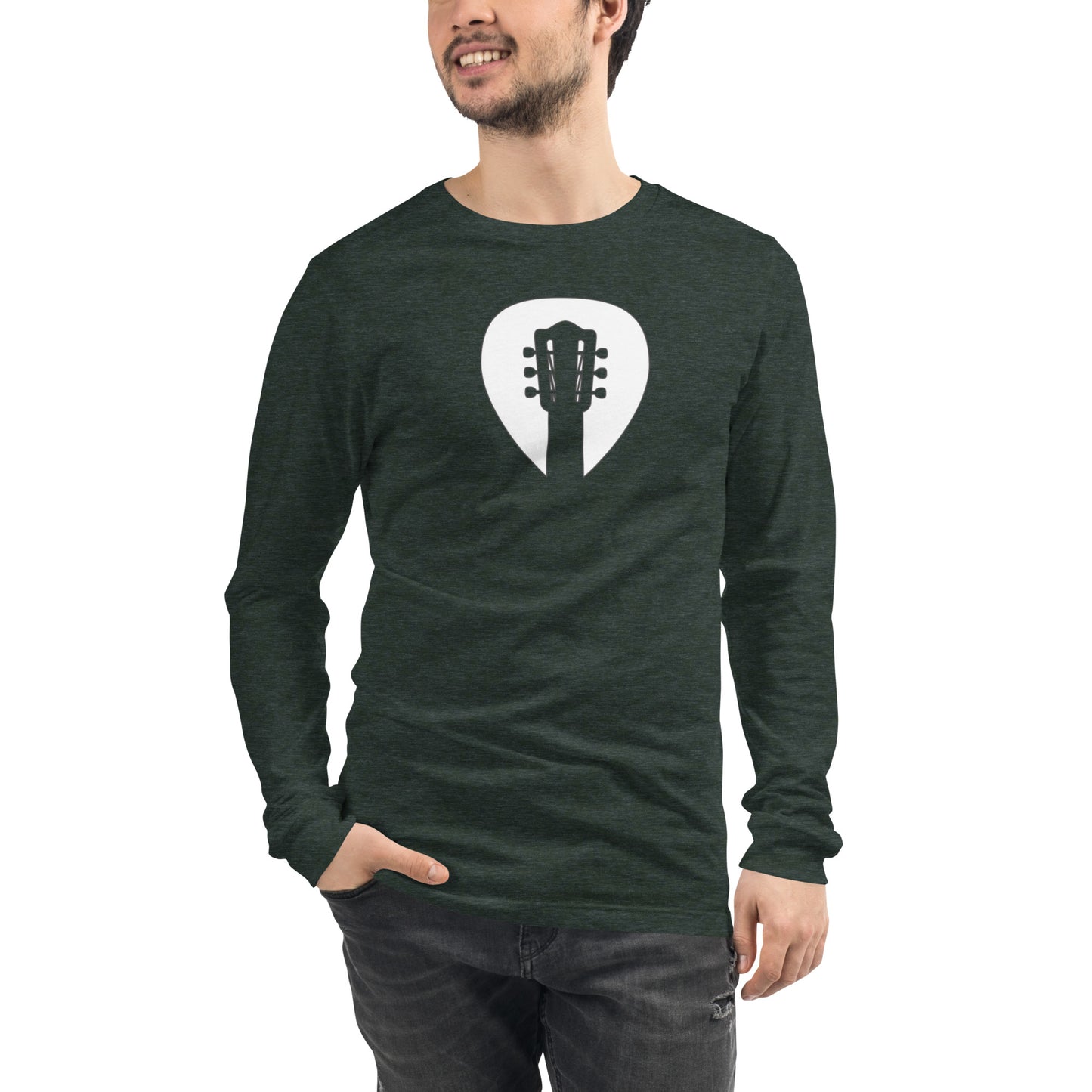 Guitar Pick Long Sleeve Tee