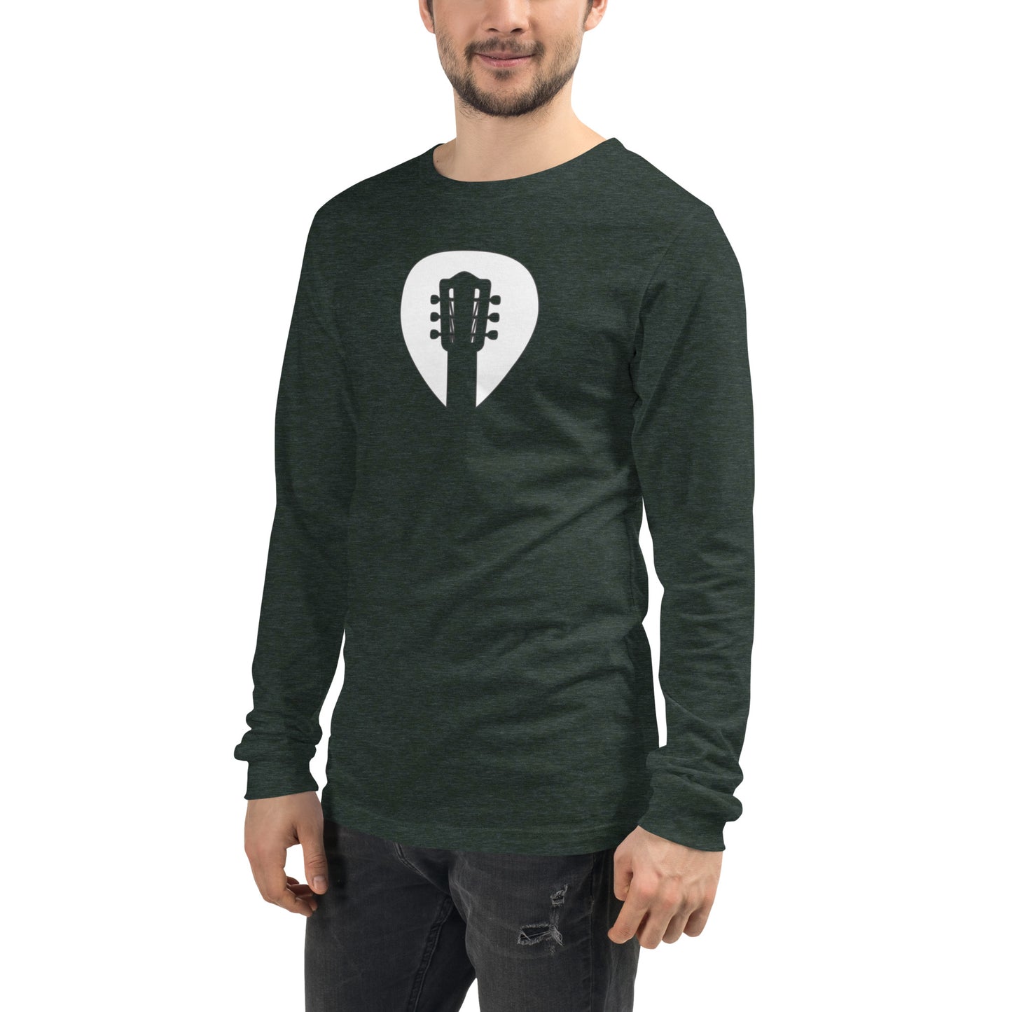 Guitar Pick Long Sleeve Tee