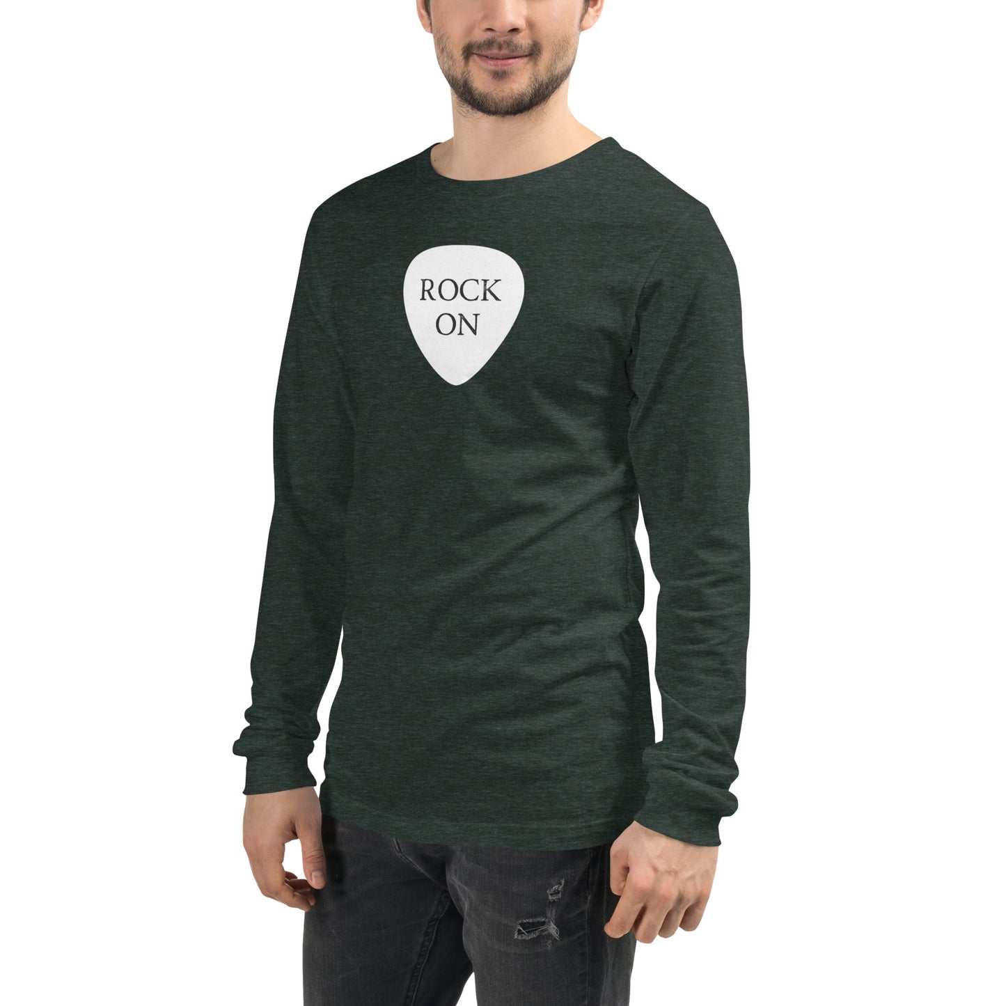 Rock On Pick Long Sleeve Tee