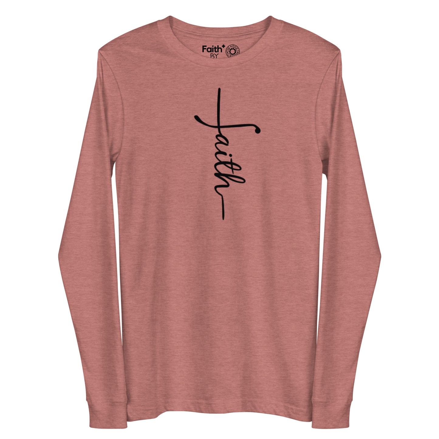 Faith (black) Long Sleeve Tee