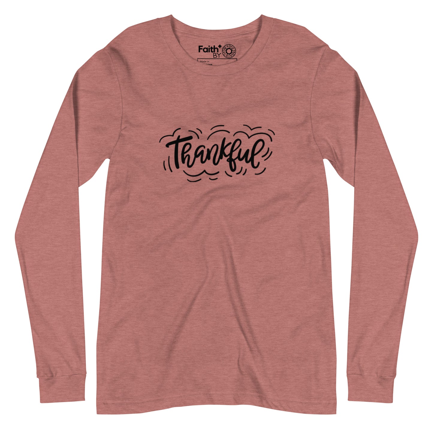 Thankful (black) Long Sleeve Tee