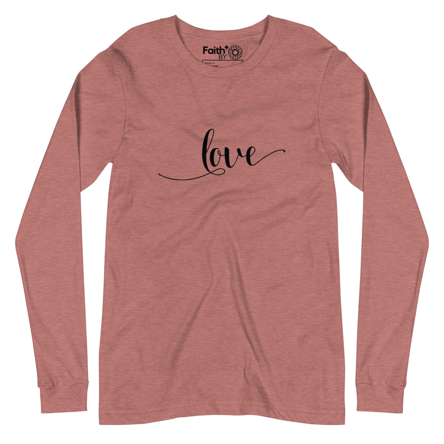 Love (black) Long Sleeve Tee